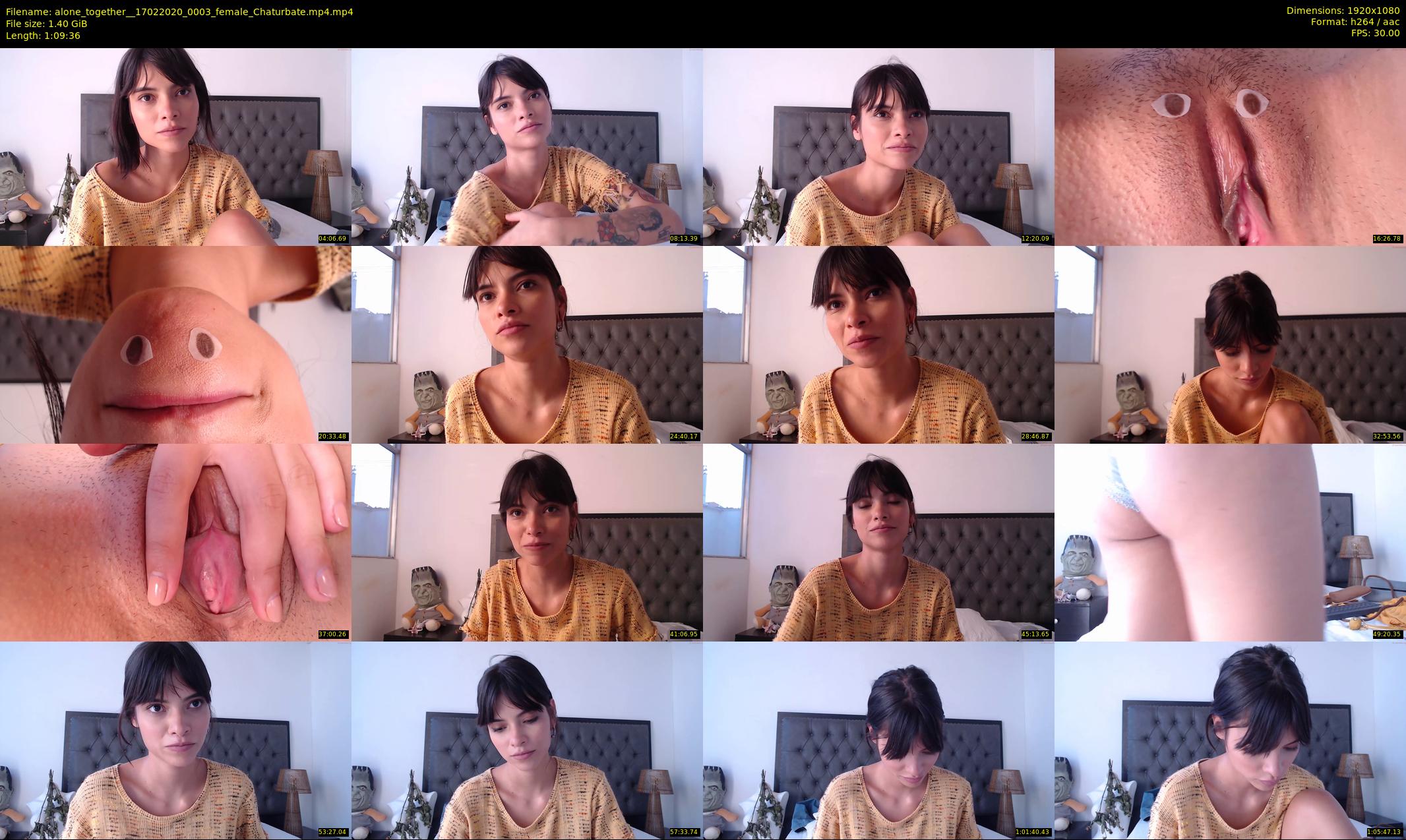 alone_together_ — 70 minute Chaturbate female cam show recording, 1080p, Feb 17, 2020