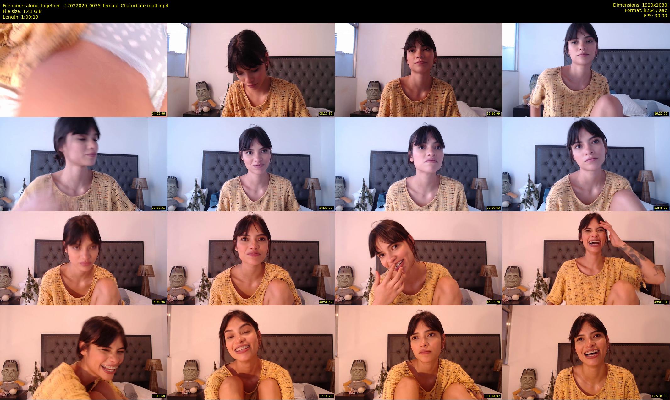 alone_together_ — 70 minute Chaturbate female cam show recording, 1080p, Feb 17, 2020