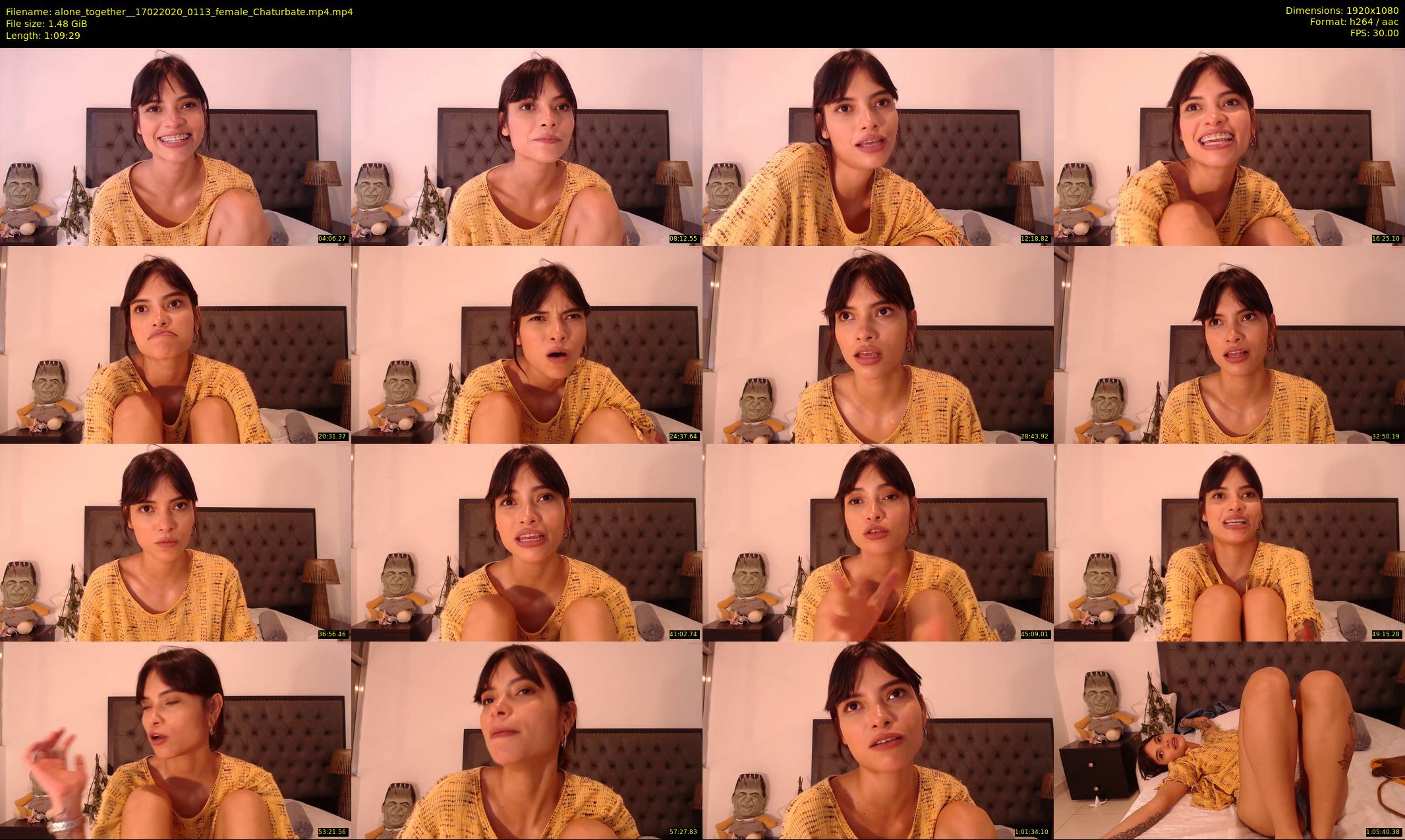 alone_together_ — 70 minute Chaturbate female cam show recording, 1080p, Feb 17, 2020