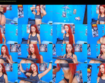 candyred88 — 36 minute Chaturbate female cam show recording, 720p, Feb 16, 2020