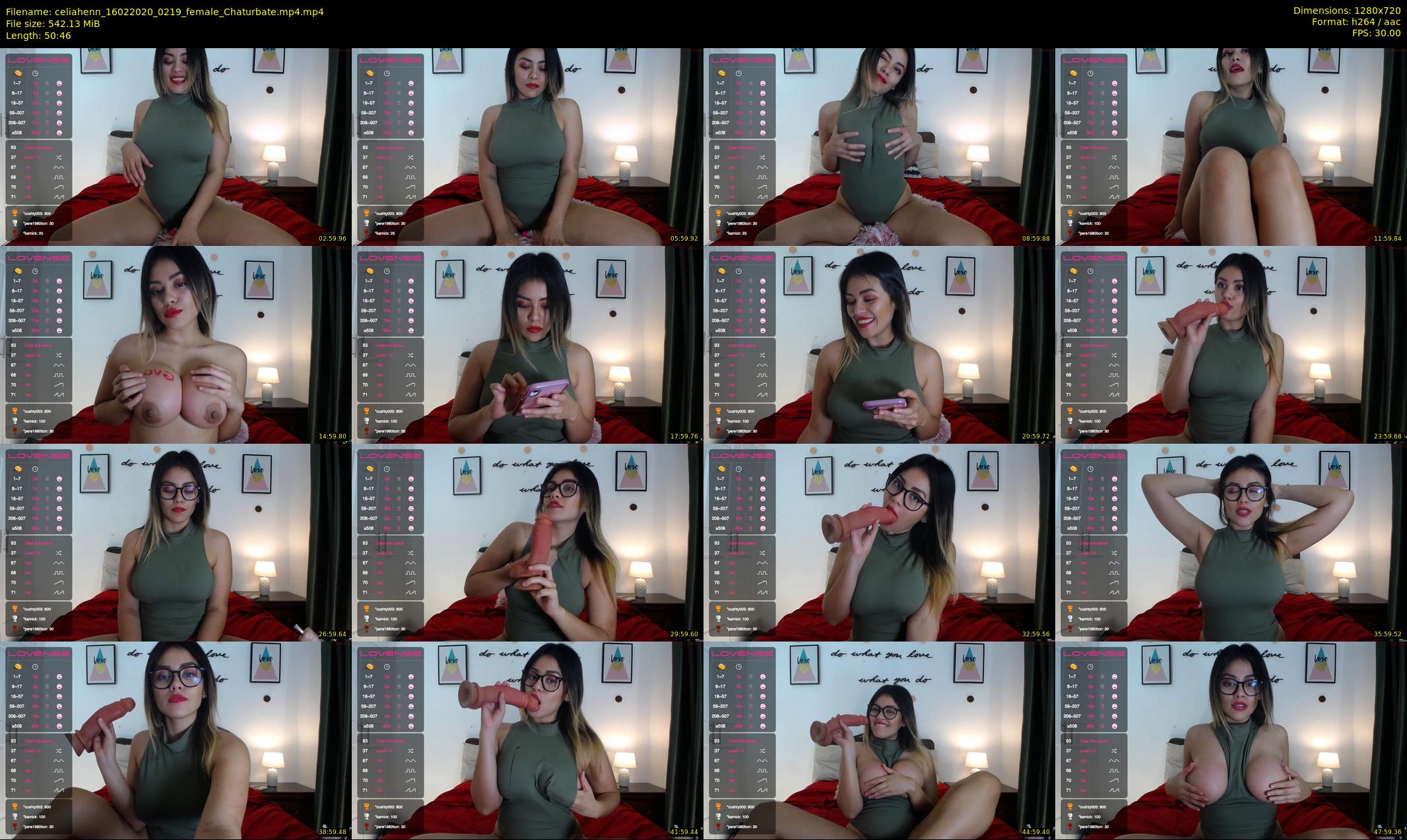 celiahenn — 51 minute Chaturbate female cam show recording, 720p, Feb 16, 2020