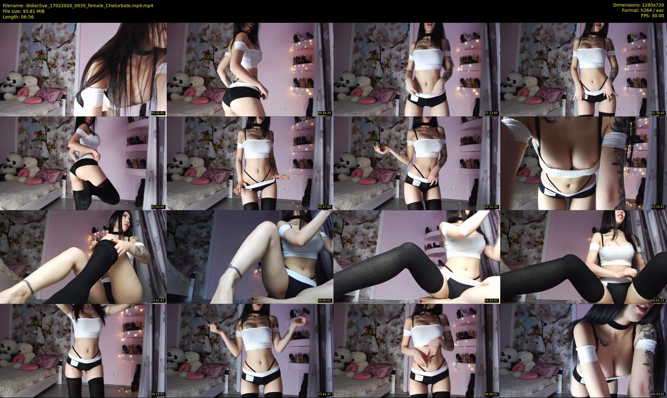 didiactive — 7 minute Chaturbate female cam show recording, 720p, Feb 17, 2020