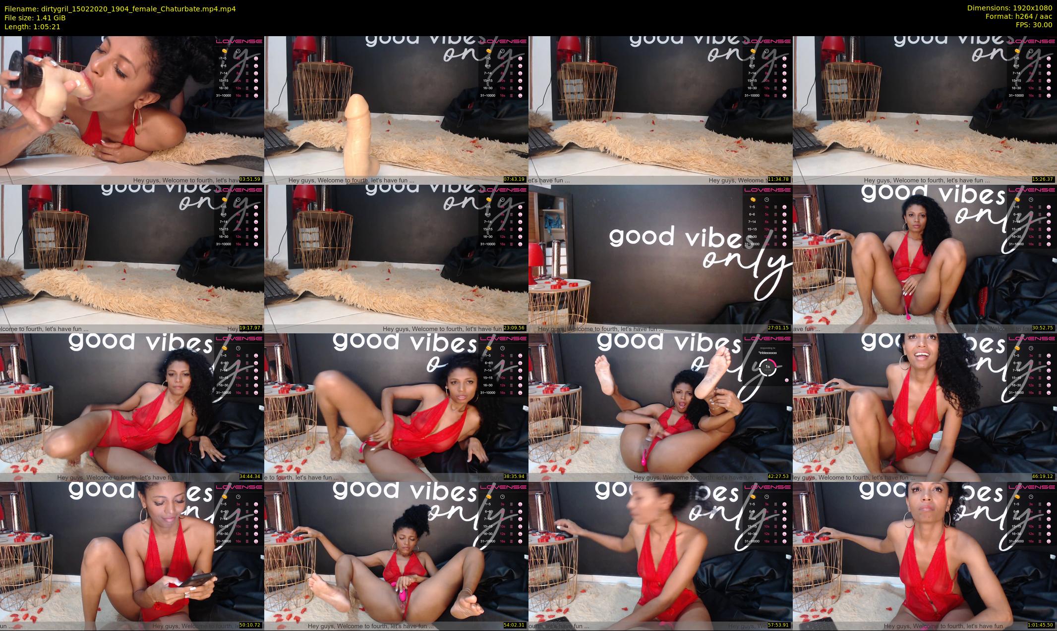 dirtygril — 66 minute Chaturbate female cam show recording, 1080p, Feb 15, 2020