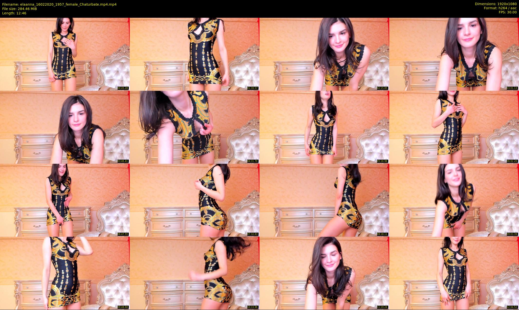 elaanna — 13 minute Chaturbate female cam show recording, 1080p, Feb 16, 2020