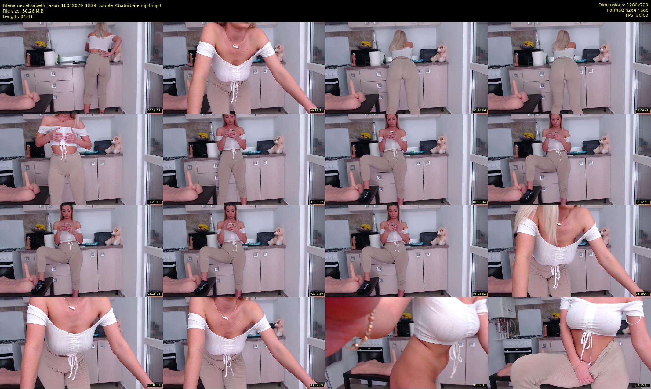 elisabeth_jason — 5 minute Chaturbate couple cam show recording, 720p, Feb 16, 2020