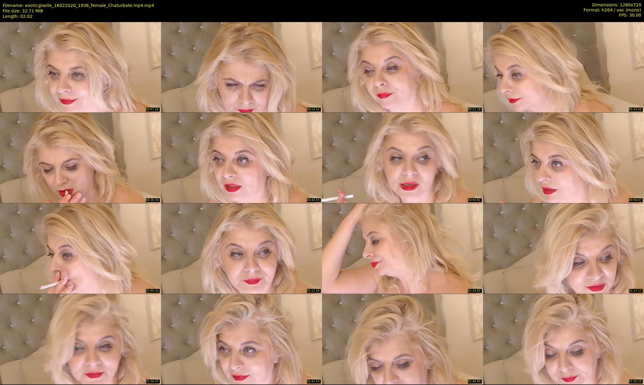 exoticgiselle — 3 minute Chaturbate female cam show recording, 720p, Feb 16, 2020