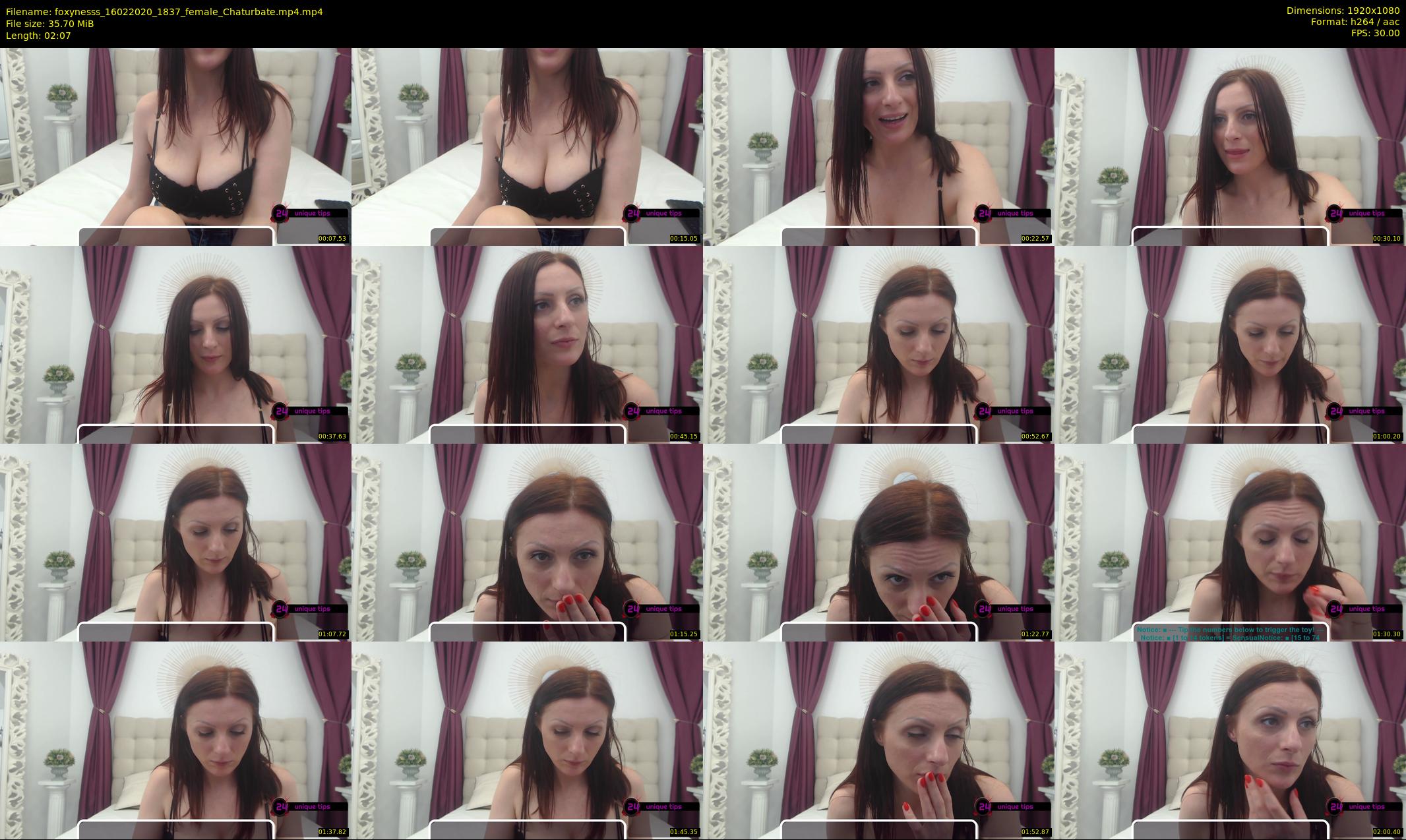 foxynesss — 3 minute Chaturbate female cam show recording, 1080p, Feb 16, 2020