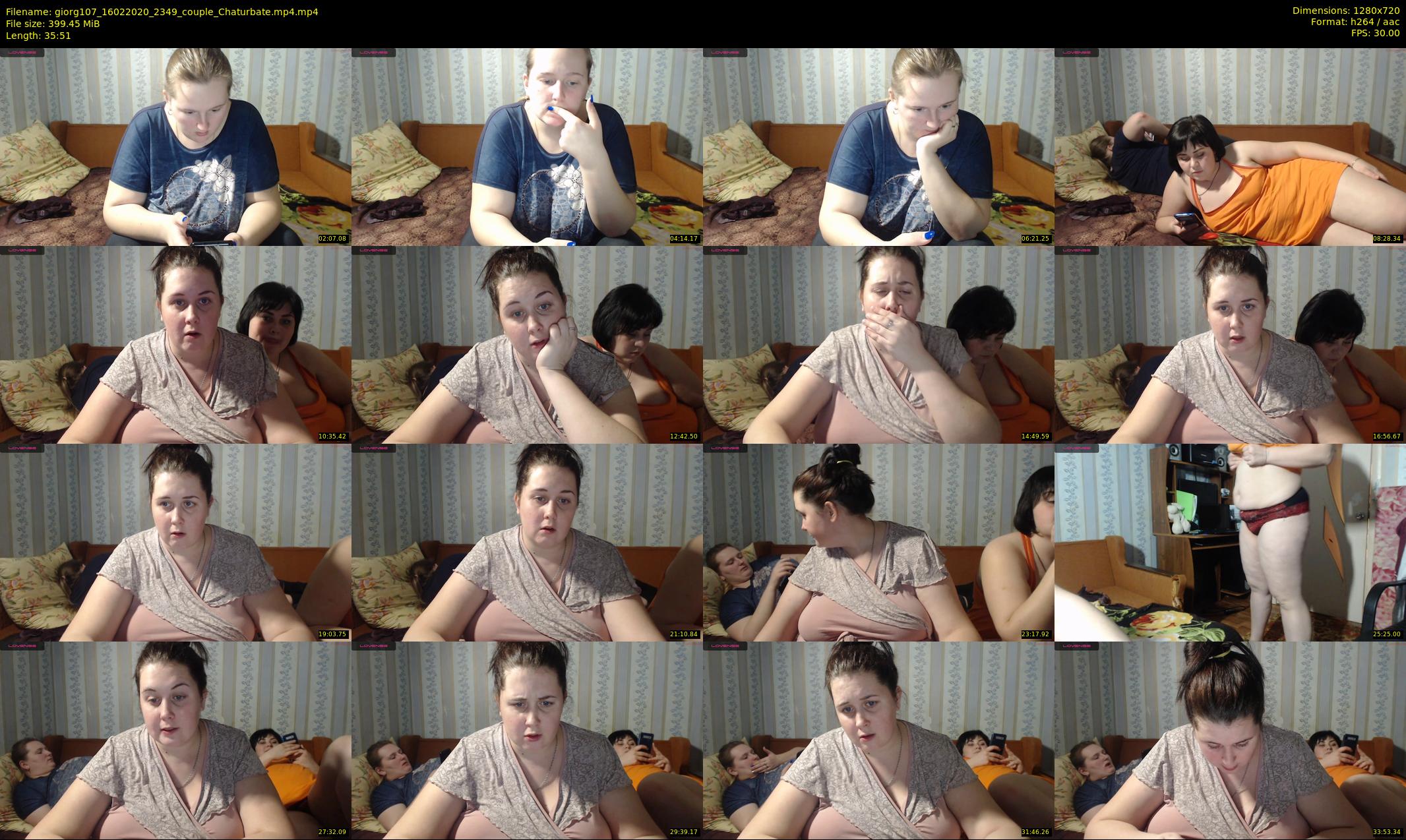 giorg107 — 36 minute Chaturbate couple cam show recording, 720p, Feb 16, 2020