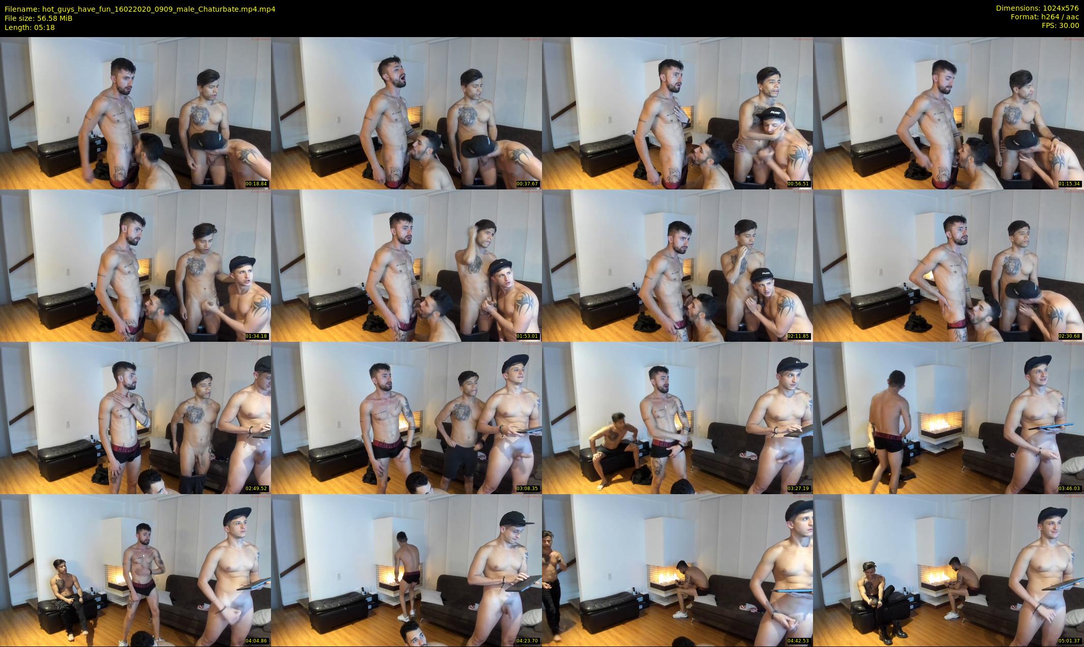 hot_guys_have_fun — 6 minute Chaturbate male cam show recording, 480p, Feb 16, 2020