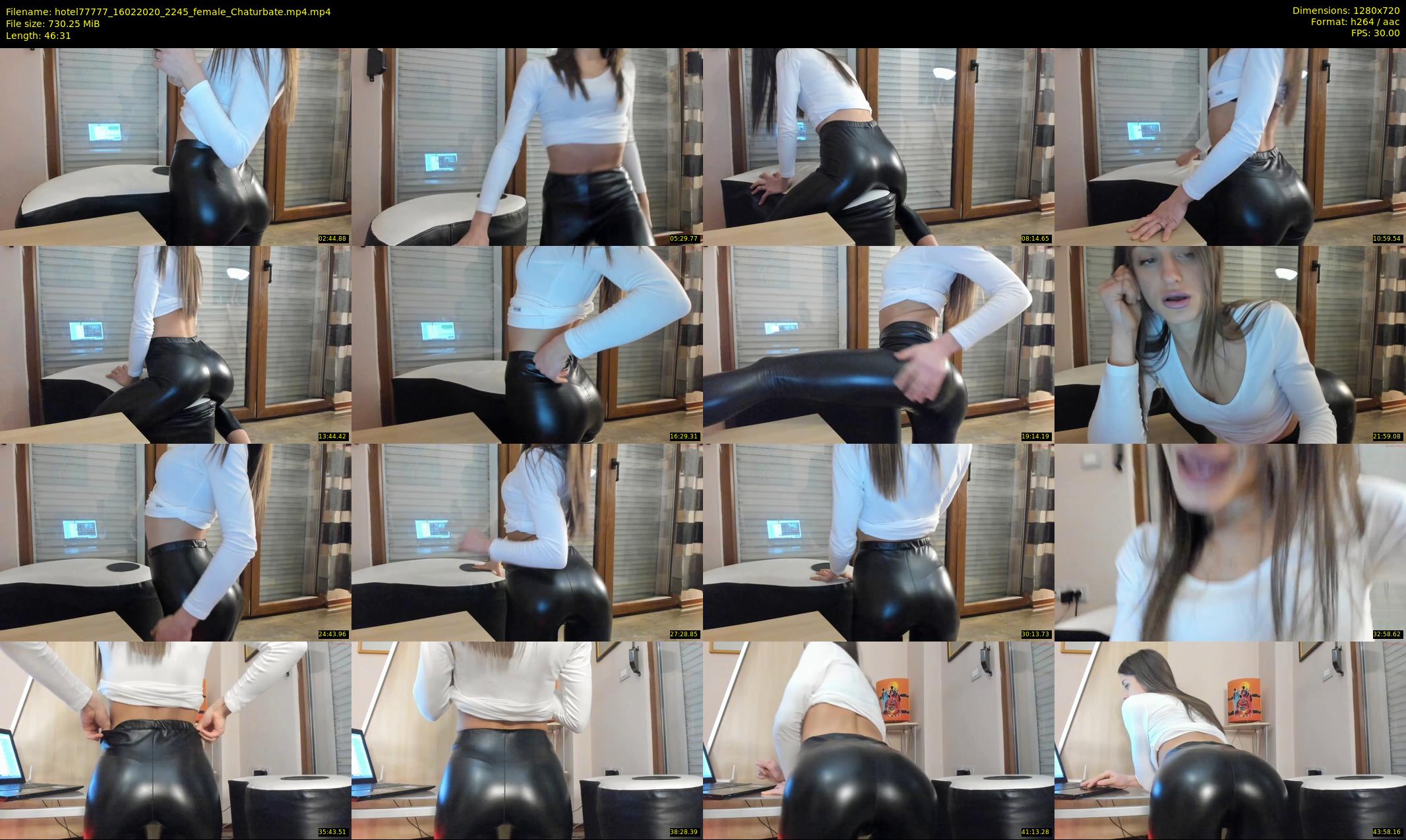 hotel77777 — 47 minute Chaturbate female cam show recording, 720p, Feb 16, 2020
