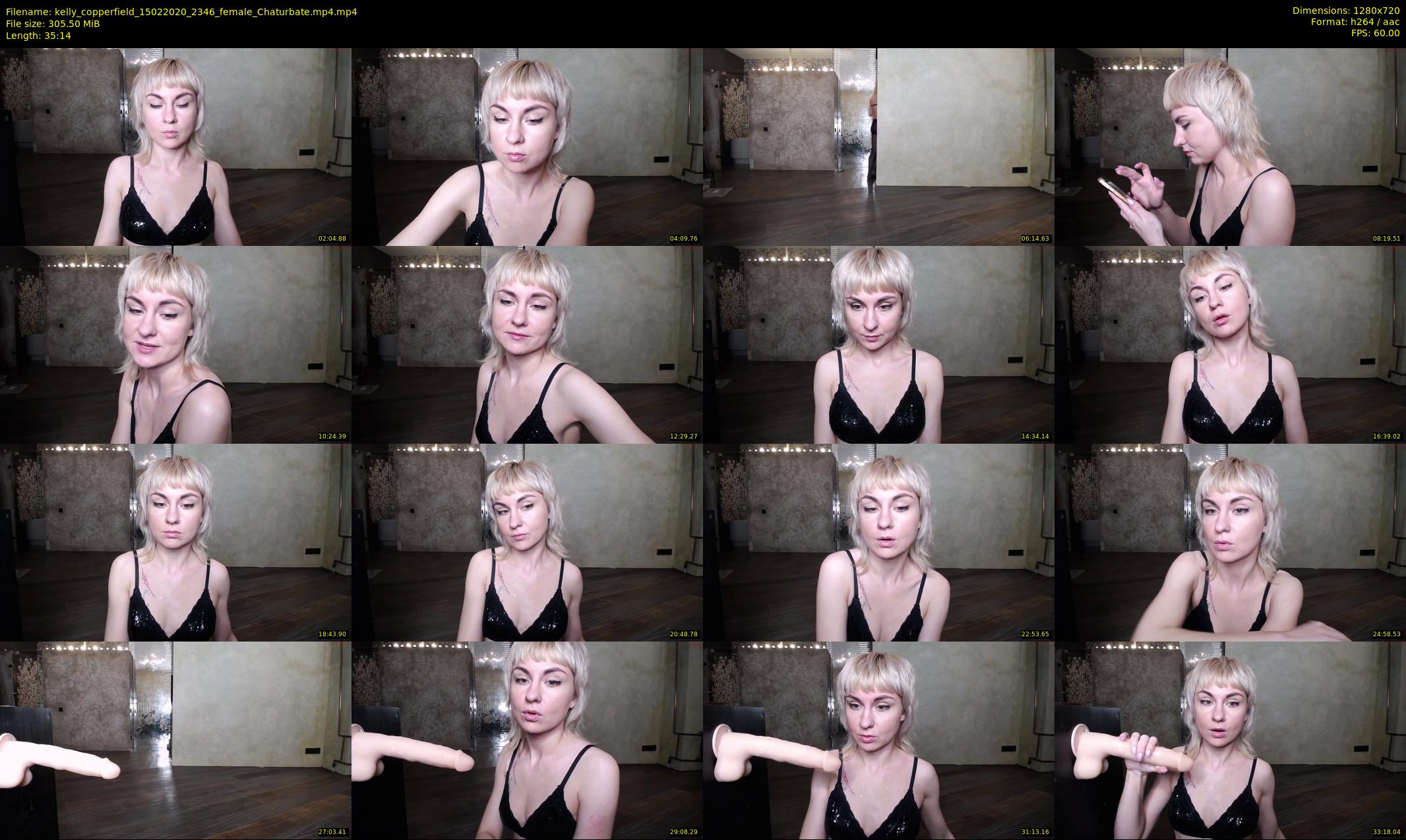 kelly_copperfield — 36 minute Chaturbate female cam show recording, 720p, Feb 15, 2020