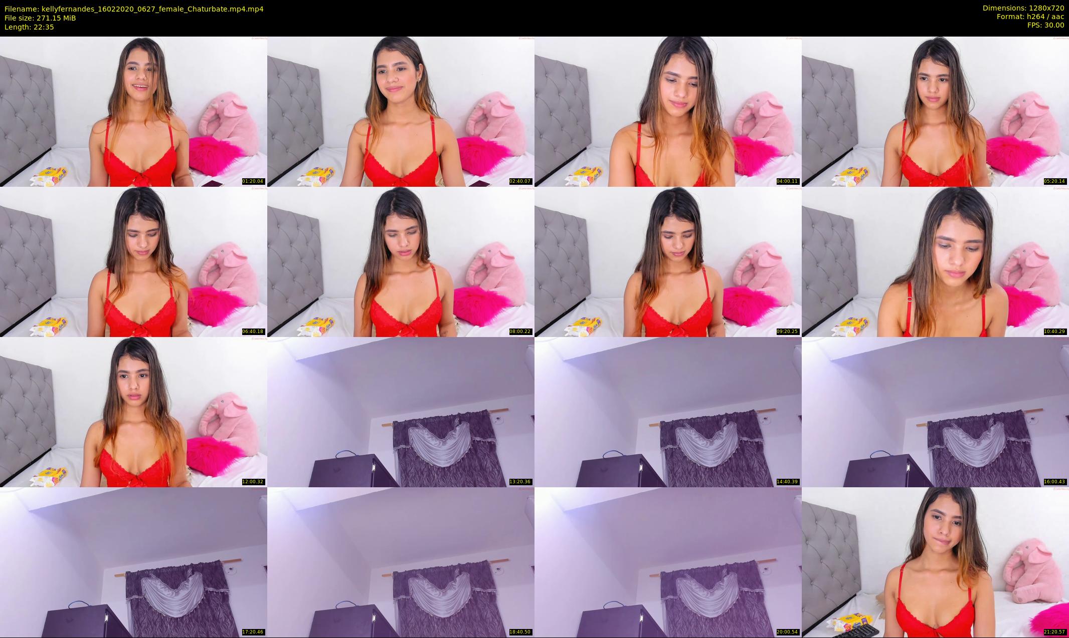 kellyfernandes — 23 minute Chaturbate female cam show recording, 720p, Feb 16, 2020