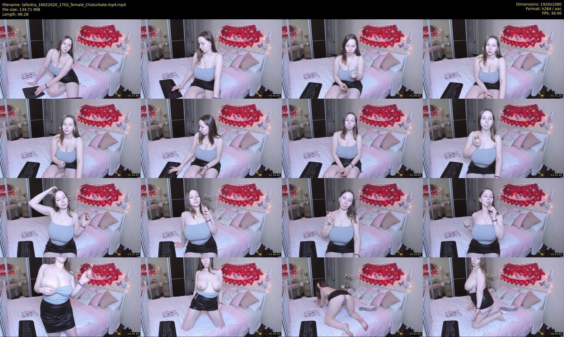 lafextra — 7 minute Chaturbate female cam show recording, 1080p, Feb 16, 2020