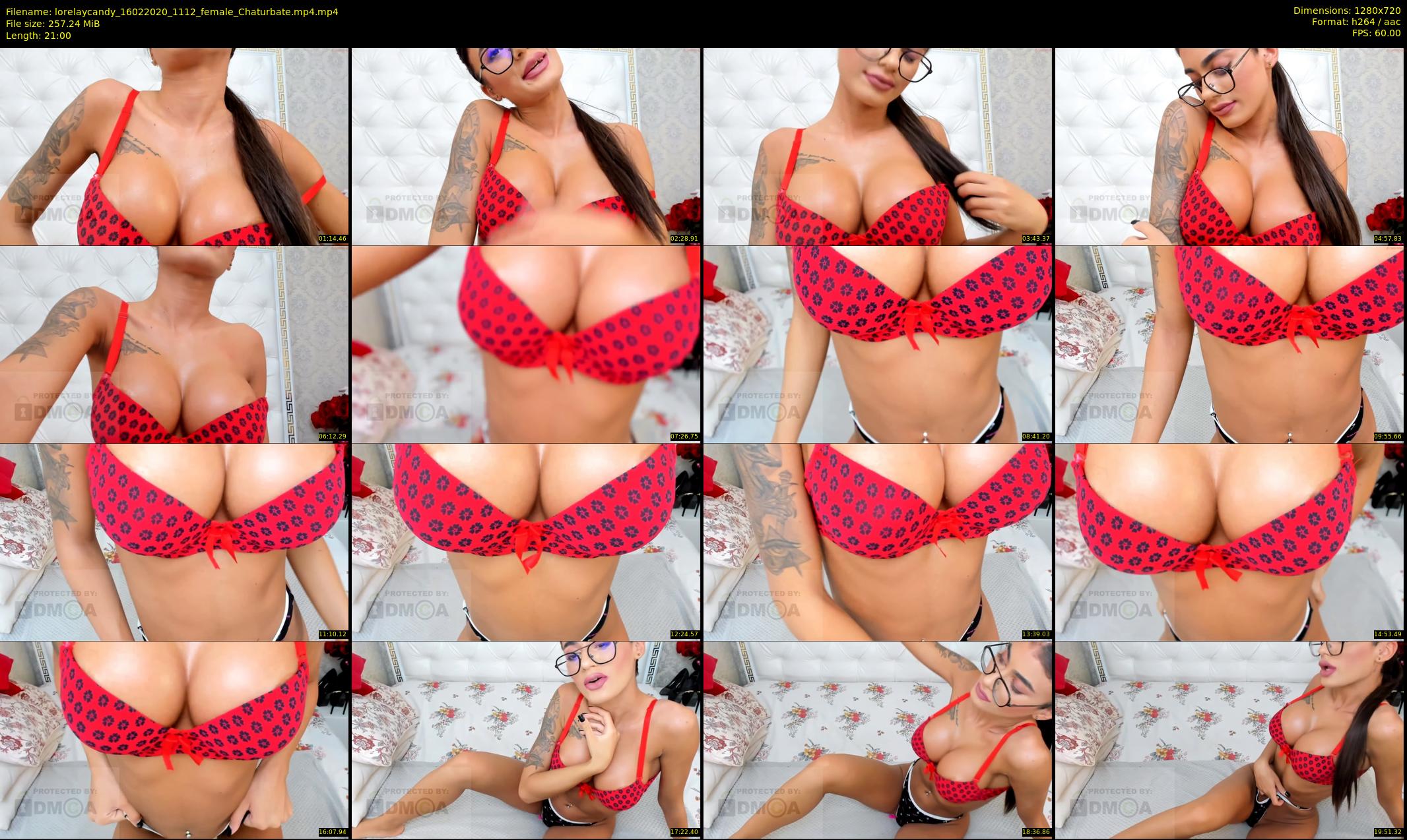 lorelaycandy — 21 minute Chaturbate female cam show recording, 720p, Feb 16, 2020