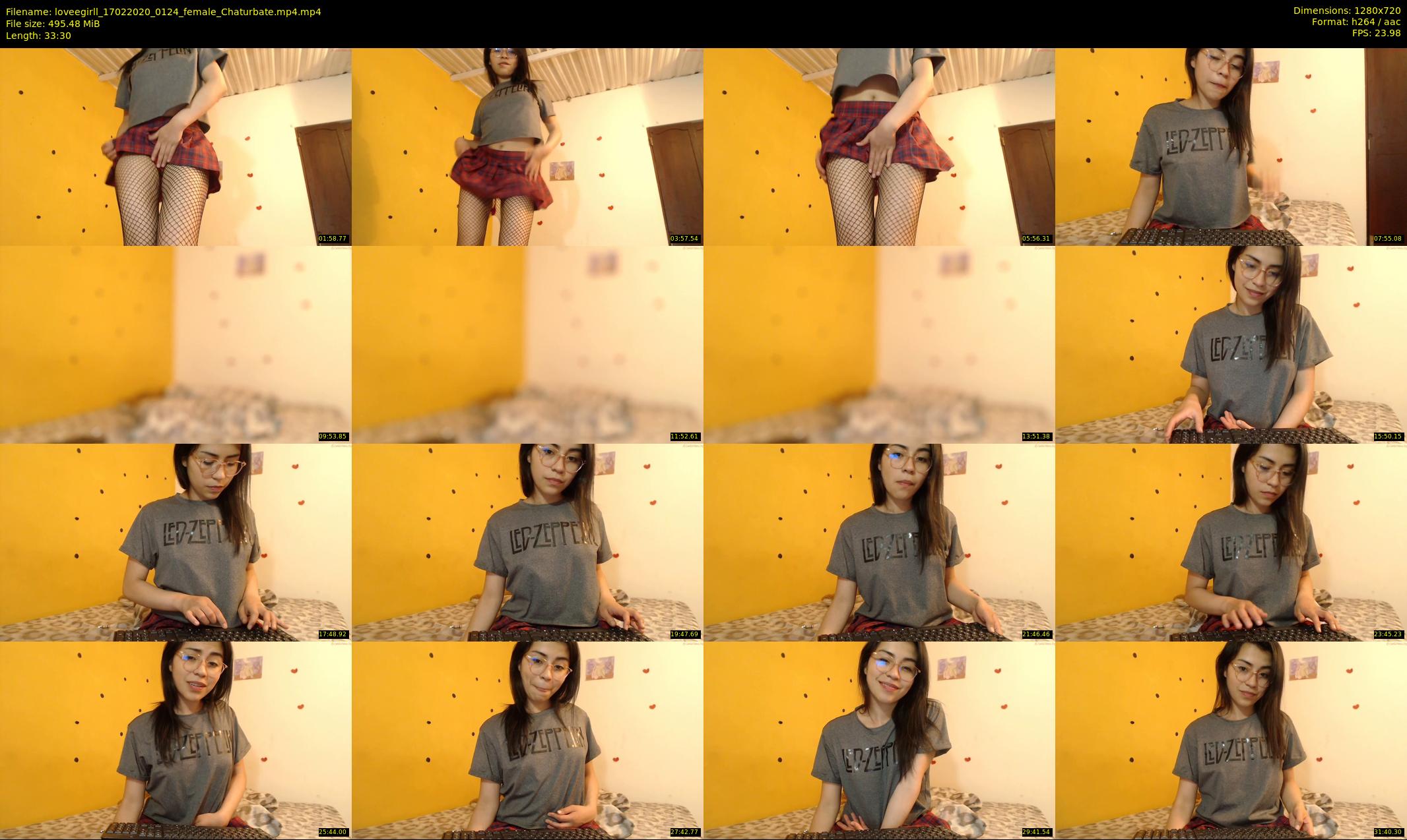 loveegirll — 34 minute Chaturbate female cam show recording, 720p, Feb 17, 2020