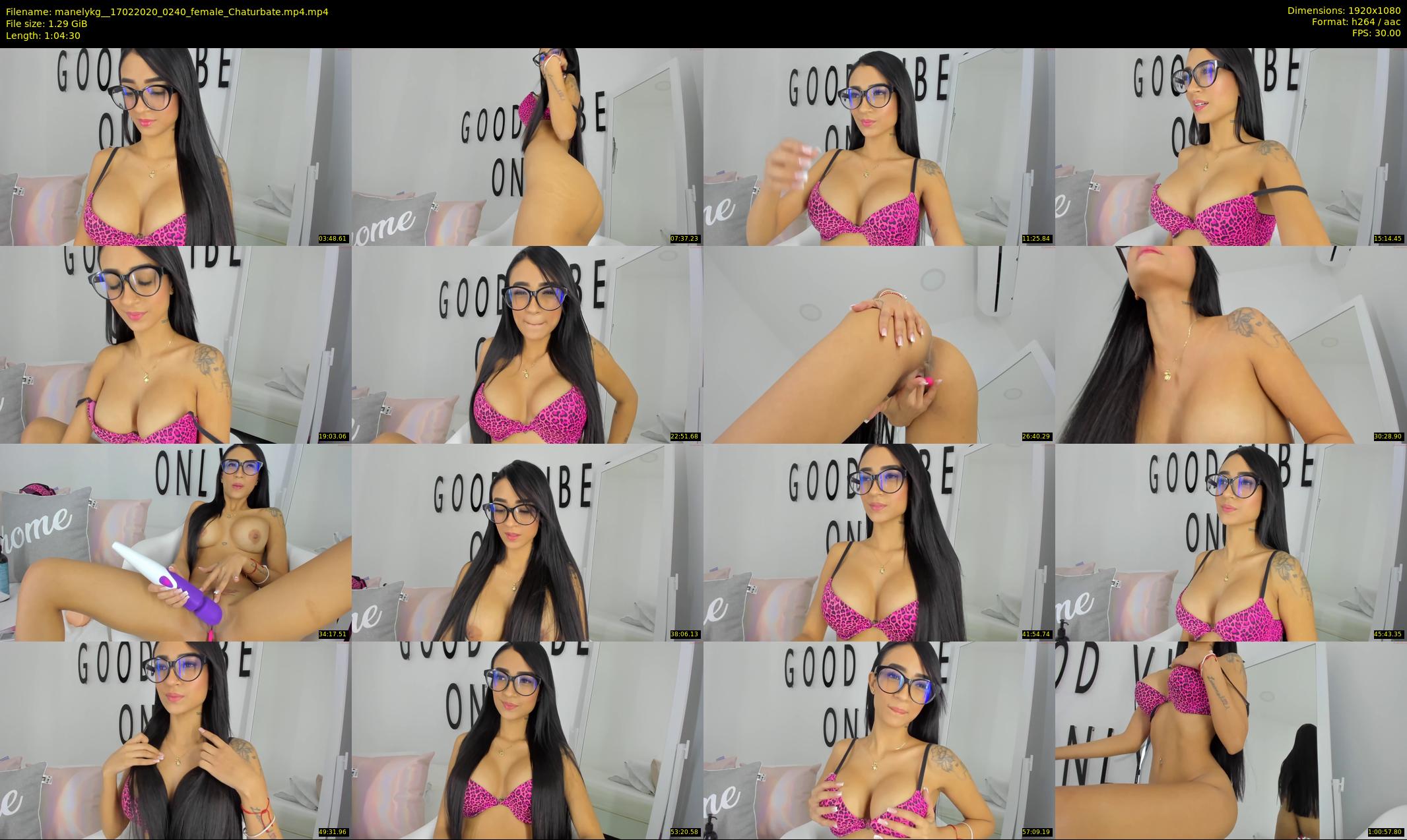 manelykg_ — 65 minute Chaturbate female cam show recording, 1080p, Feb 17, 2020