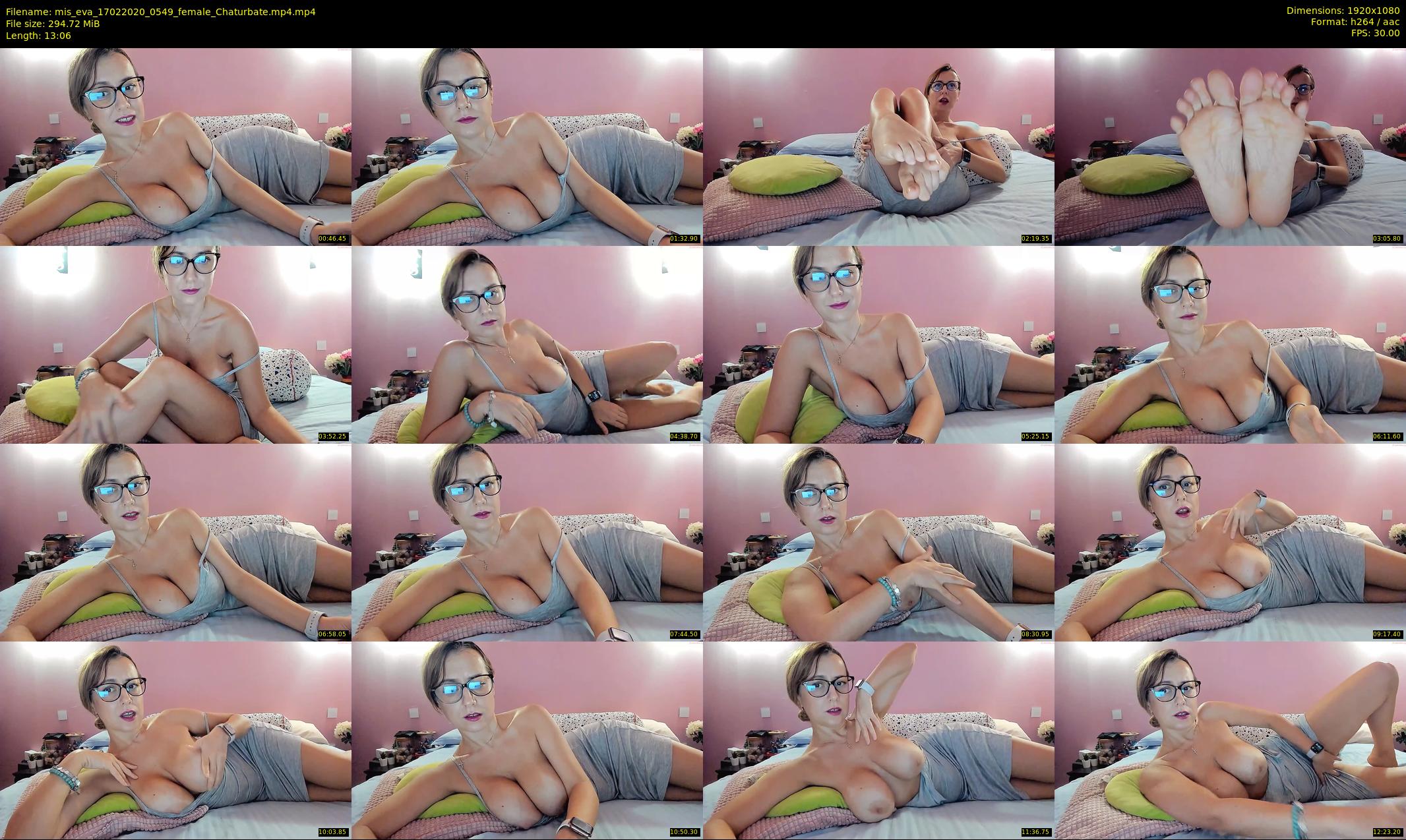 mis_eva — 14 minute Chaturbate female cam show recording, 1080p, Feb 17, 2020