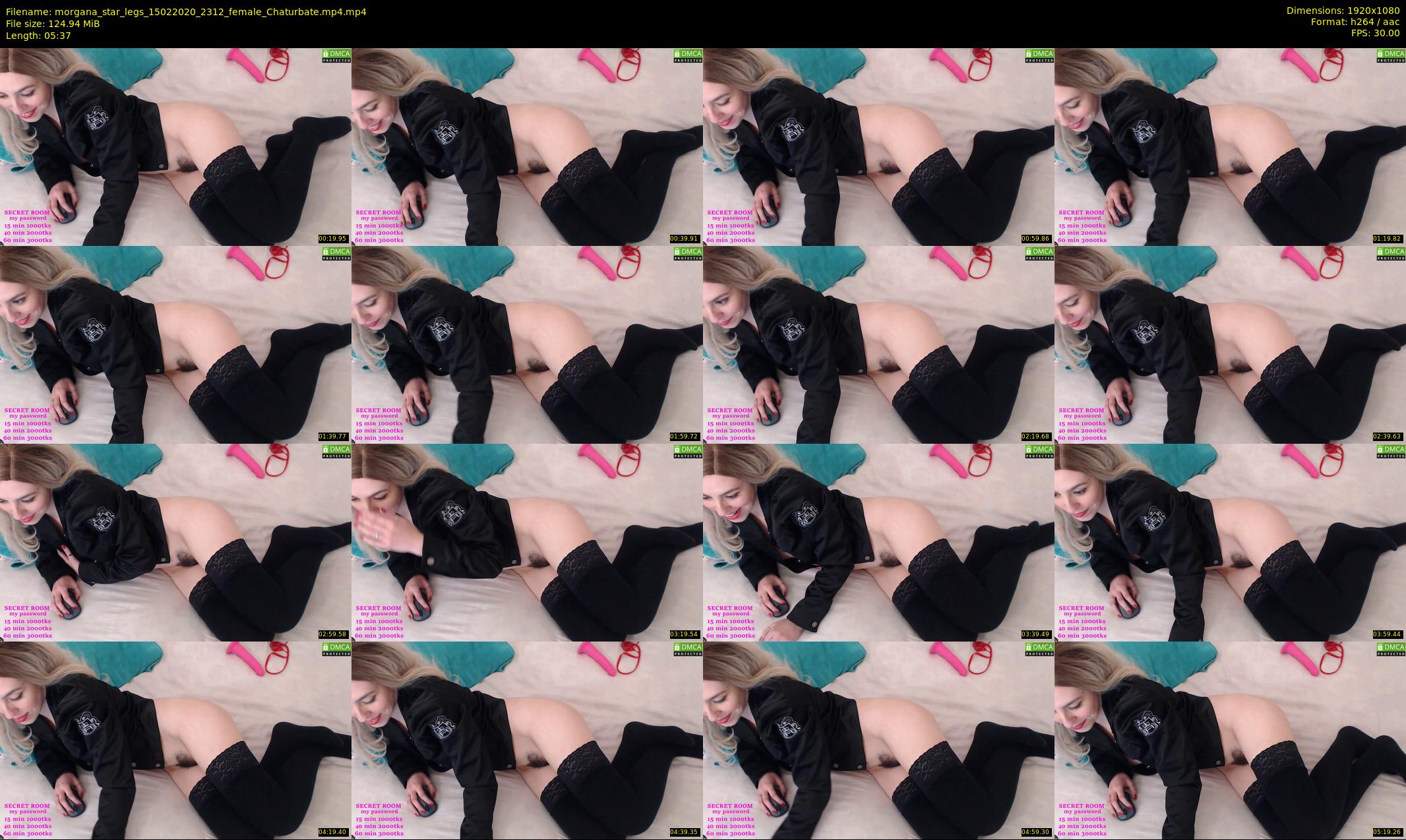 morgana_star_legs — 6 minute Chaturbate female cam show recording, 1080p, Feb 15, 2020