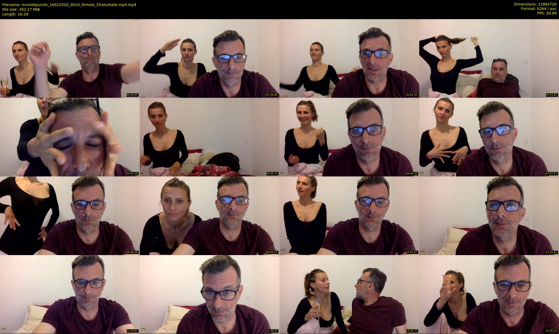 munishpunish — 17 minute Chaturbate couple cam show recording, 720p, Feb 16, 2020