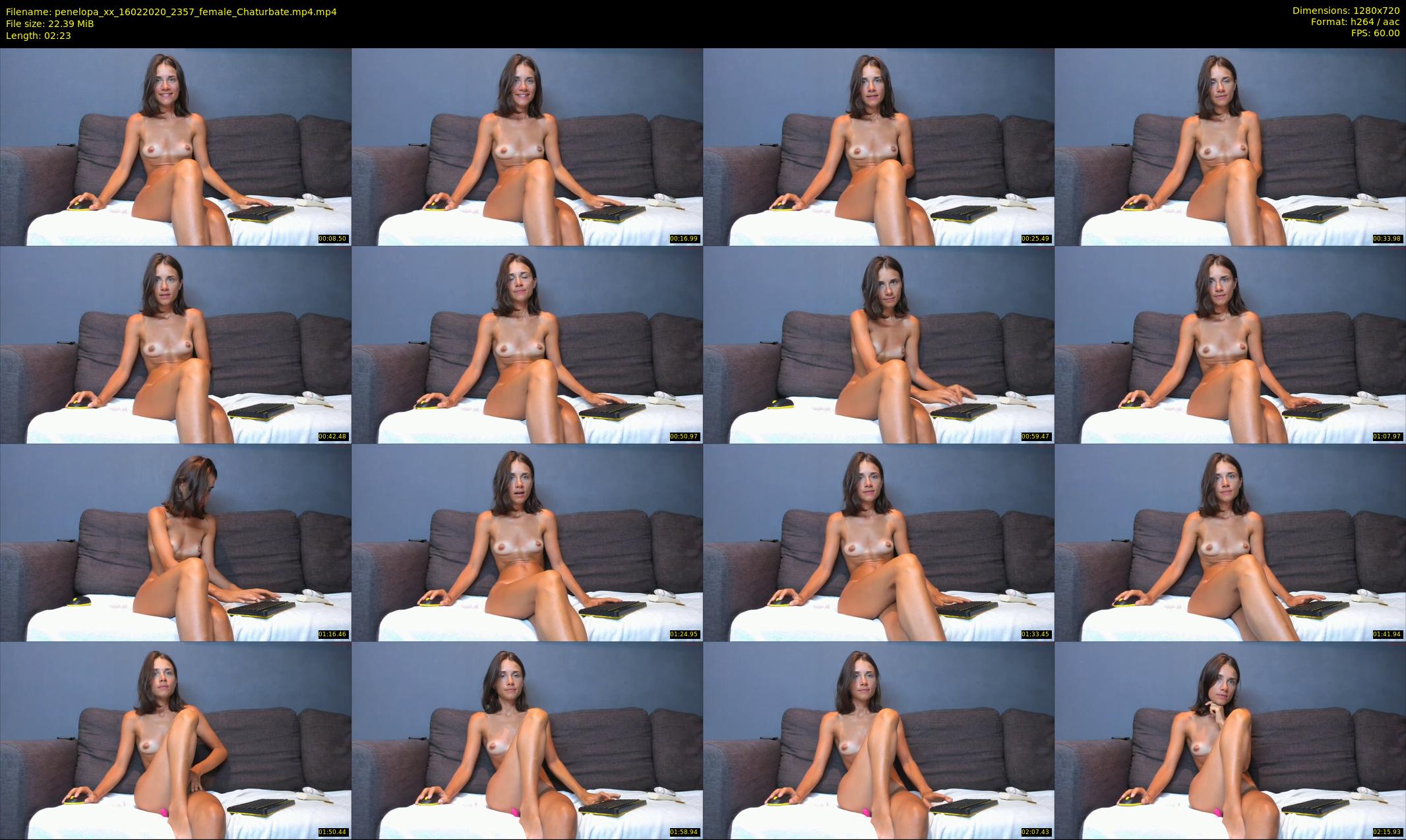 penelopa_xx — 3 minute Chaturbate female cam show recording, 720p, Feb 16, 2020