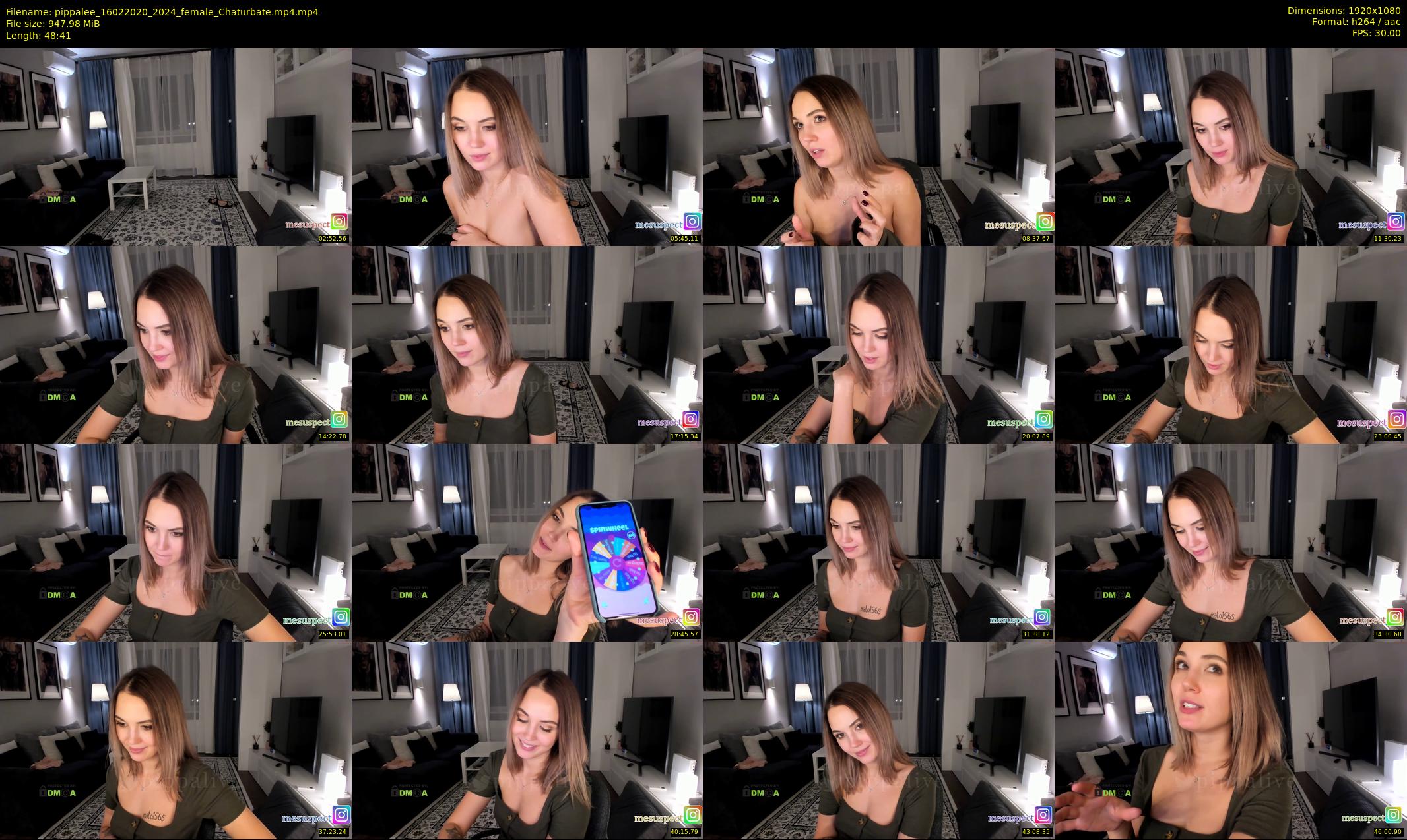 pippalee — 49 minute Chaturbate female cam show recording, 1080p, Feb 16, 2020