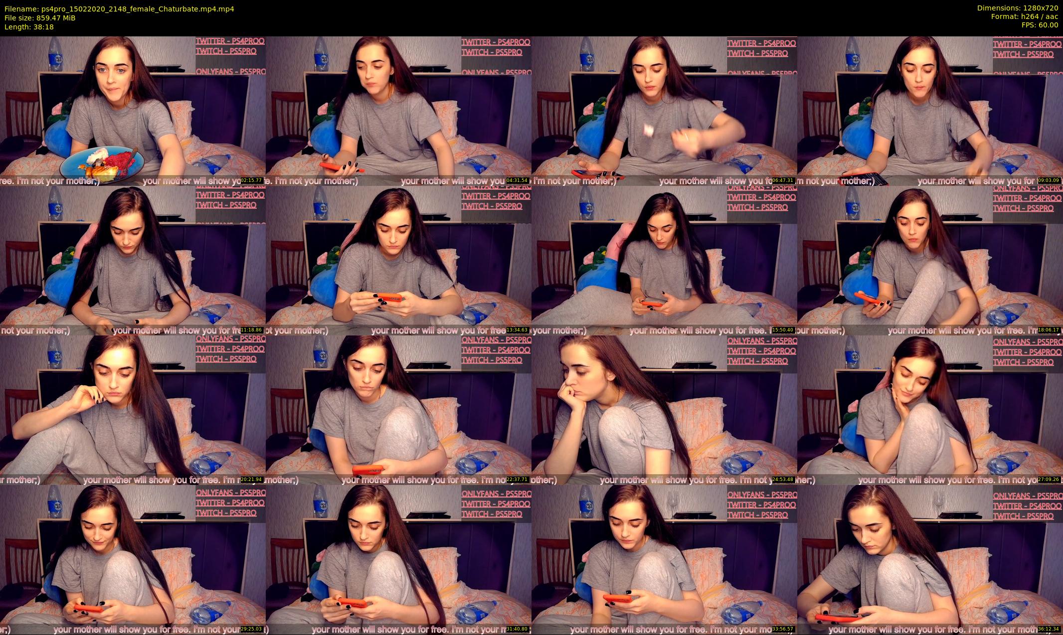ps4pro — 39 minute Chaturbate female cam show recording, 720p, Feb 15, 2020