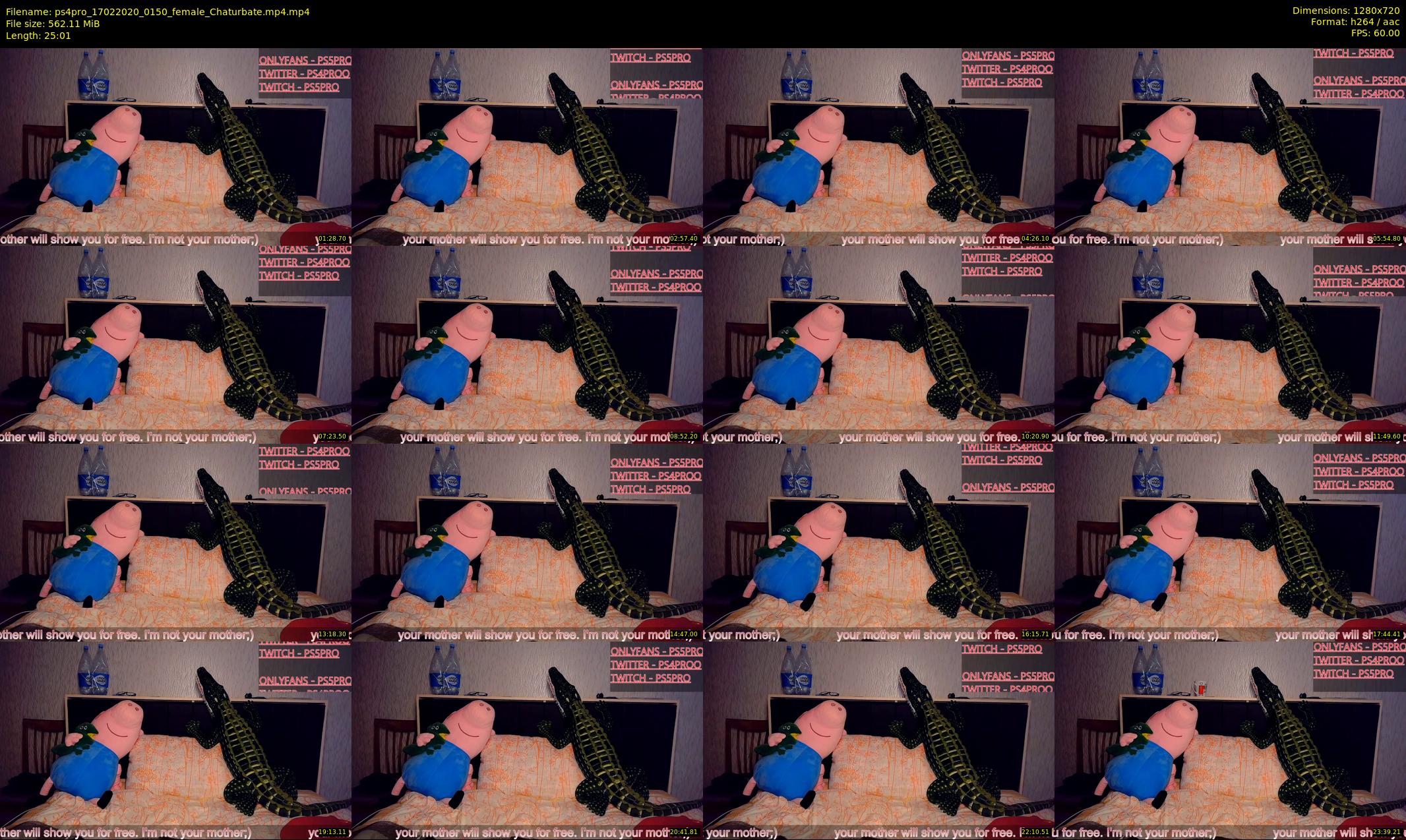 ps4pro — 26 minute Chaturbate female cam show recording, 720p, Feb 17, 2020