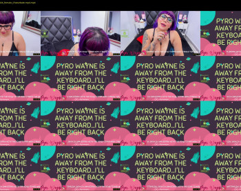 pyrowayne — 40 minute Chaturbate female cam show recording, 720p, Feb 16, 2020