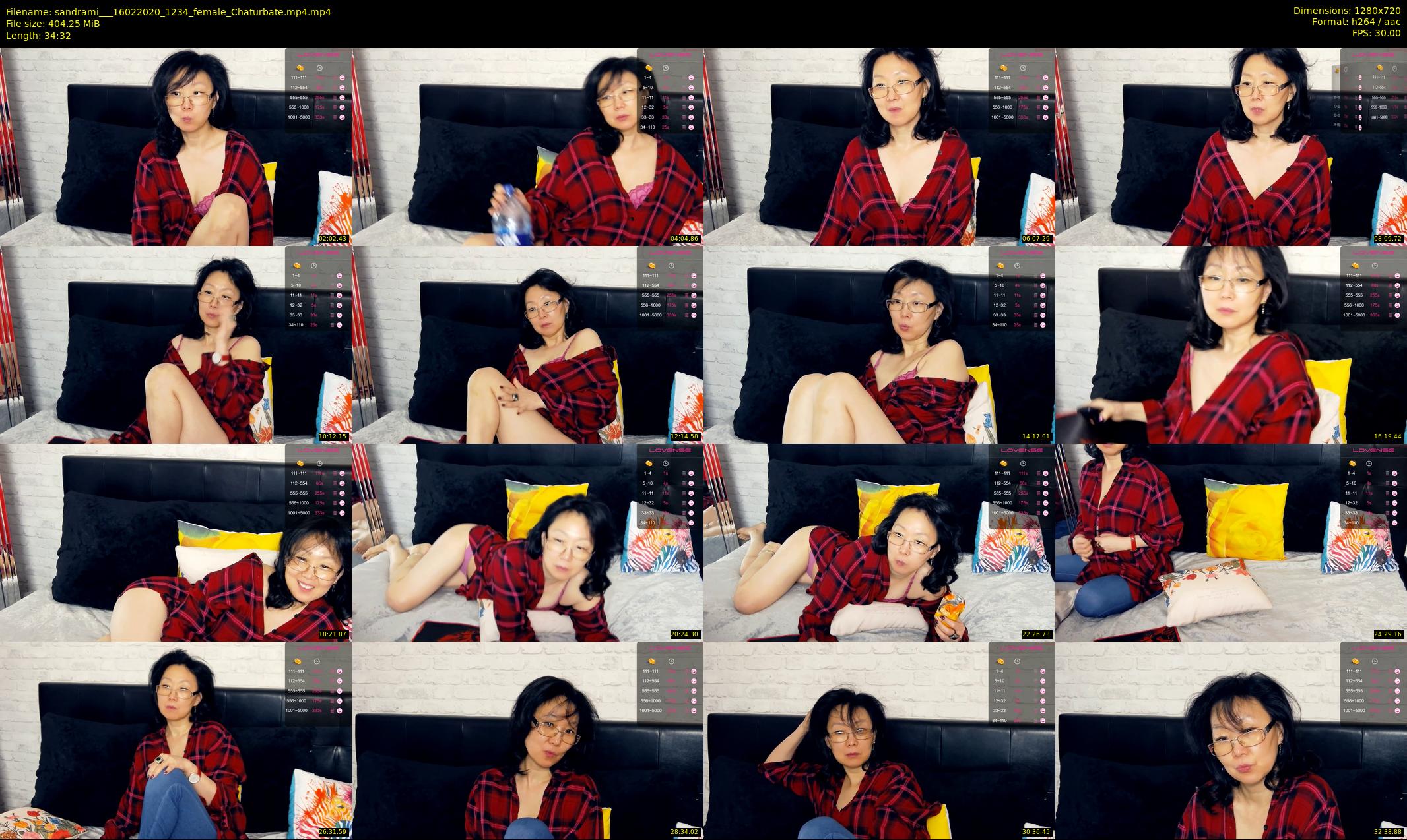 sandrami__ — 35 minute Chaturbate female cam show recording, 720p, Feb 16, 2020