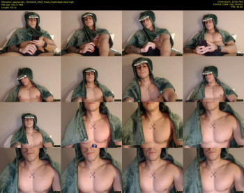 spartacozz — 57 minute Chaturbate male cam show recording, 720p, Feb 17, 2020