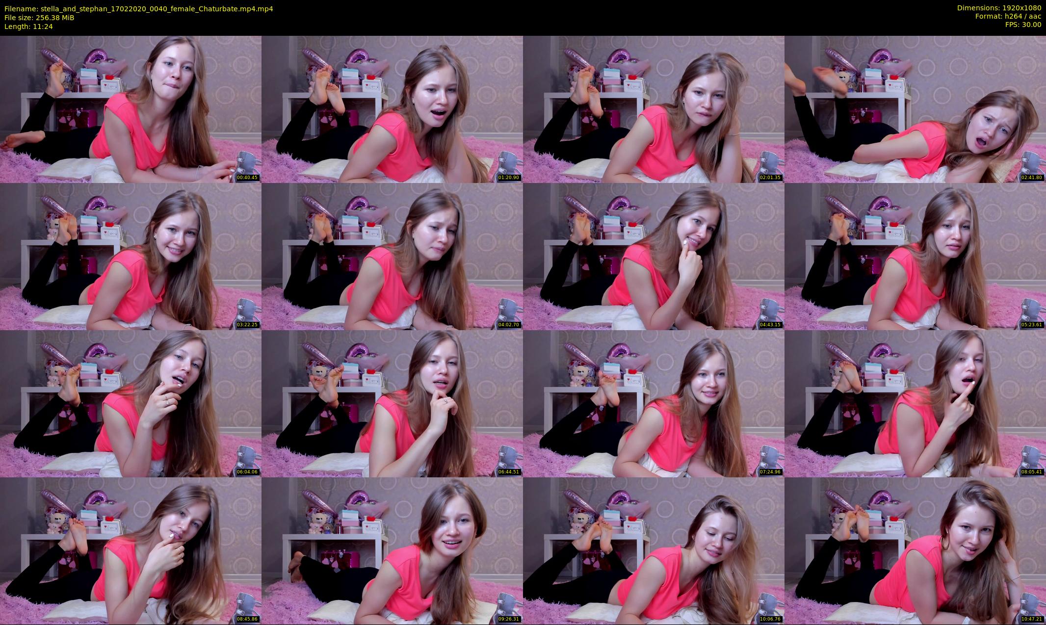 stella_and_stephan — 12 minute Chaturbate couple cam show recording, 1080p, Feb 17, 2020