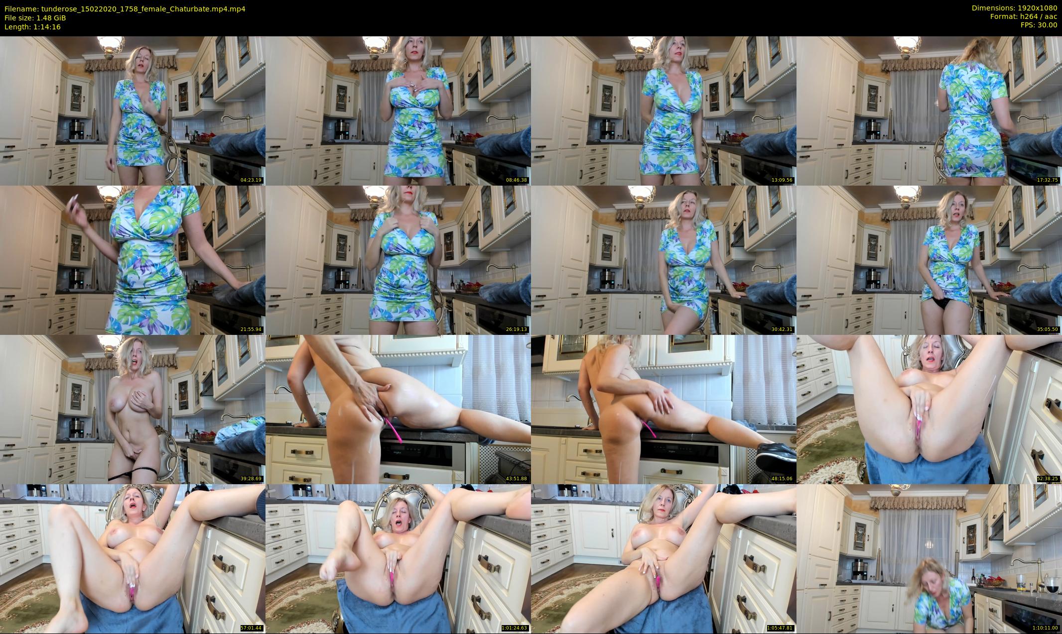 tunderose — 75 minute Chaturbate female cam show recording, 1080p, Feb 15, 2020