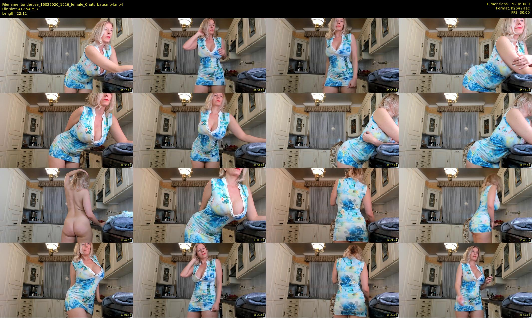 tunderose — 23 minute Chaturbate female cam show recording, 1080p, Feb 16, 2020