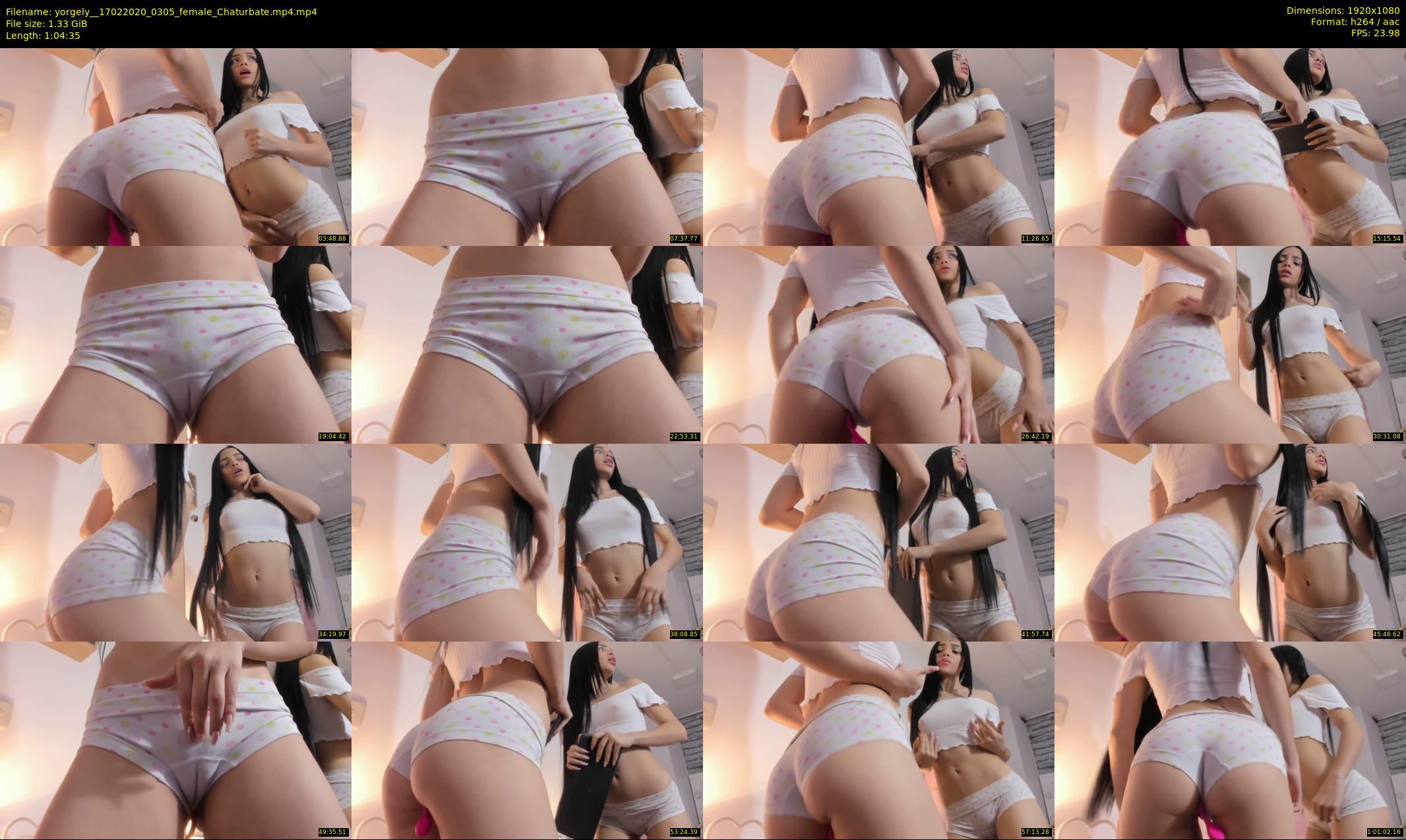 yorgely_ — 65 minute Chaturbate female cam show recording, 1080p, Feb 17, 2020