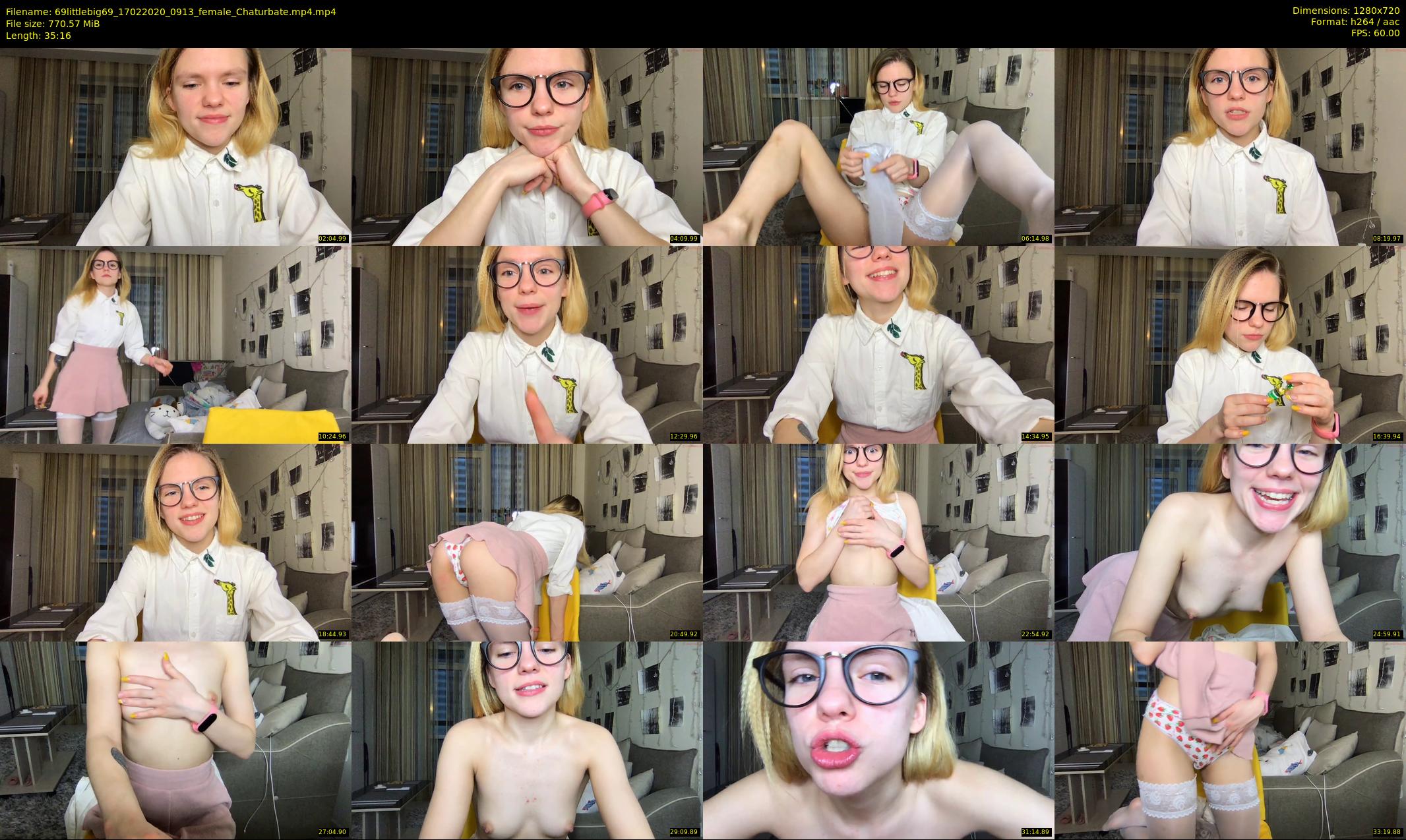 69littlebig69 — 36 minute Chaturbate couple cam show recording, 720p, Feb 17, 2020
