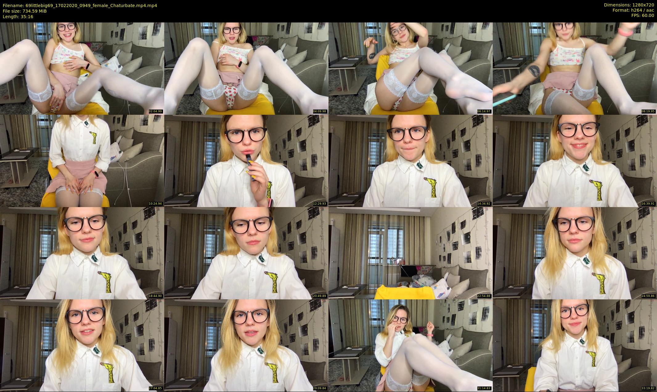 69littlebig69 — 36 minute Chaturbate couple cam show recording, 720p, Feb 17, 2020