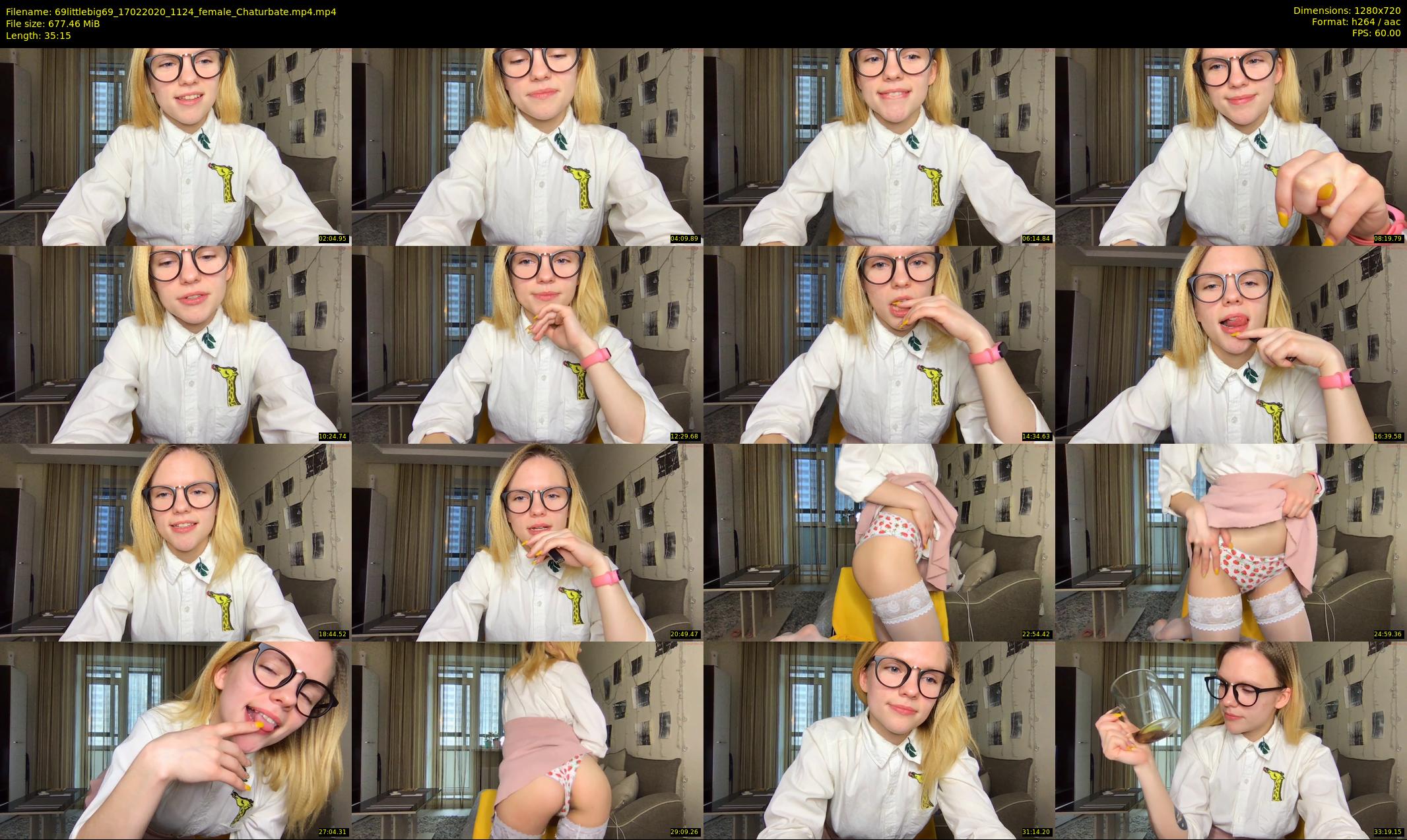 69littlebig69 — 36 minute Chaturbate couple cam show recording, 720p, Feb 17, 2020