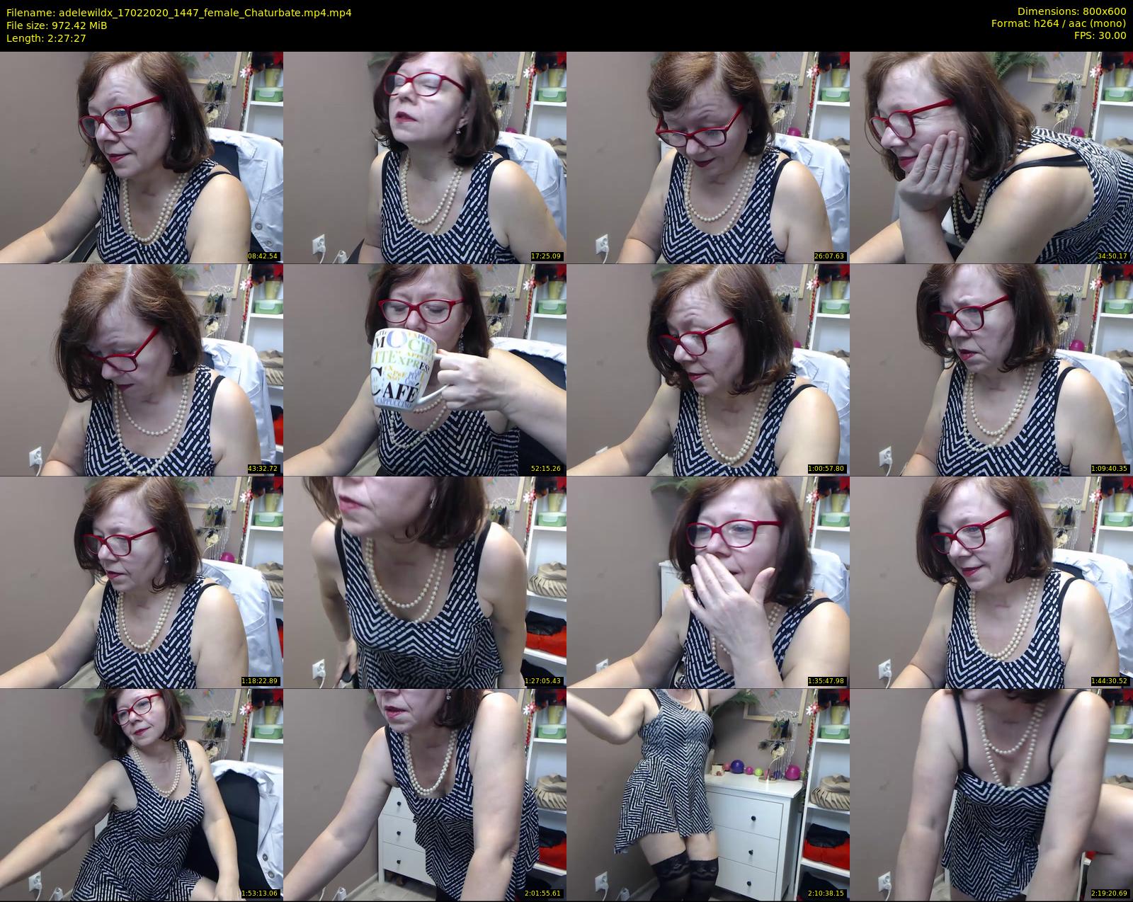 adelewildx — 148 minute Chaturbate female cam show recording, 480p, Feb 17, 2020