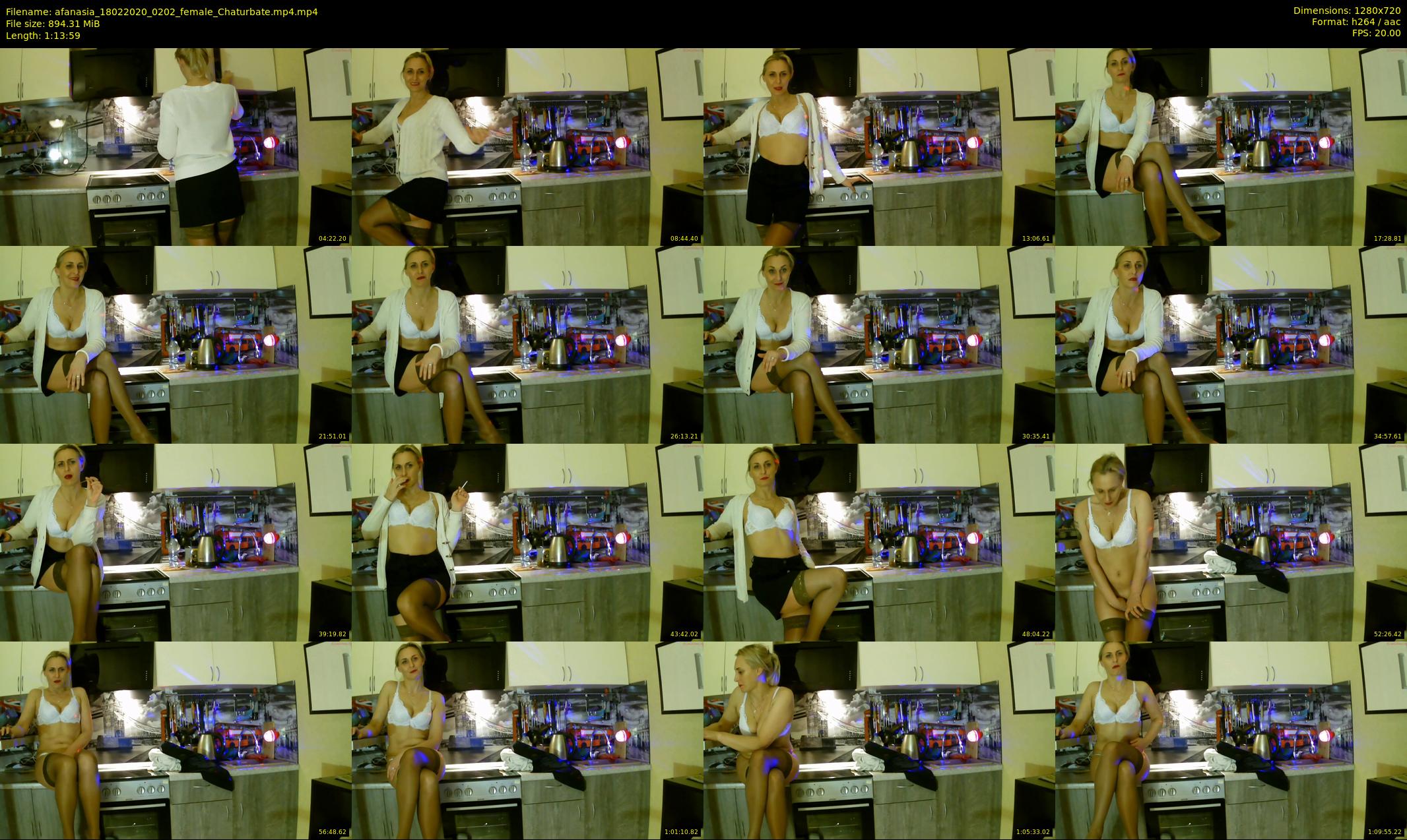afanasia — 74 minute Chaturbate female cam show recording, 720p, Feb 18, 2020