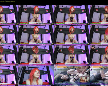 annajelly — 13 minute Chaturbate couple cam show recording, 1080p, Feb 18, 2020