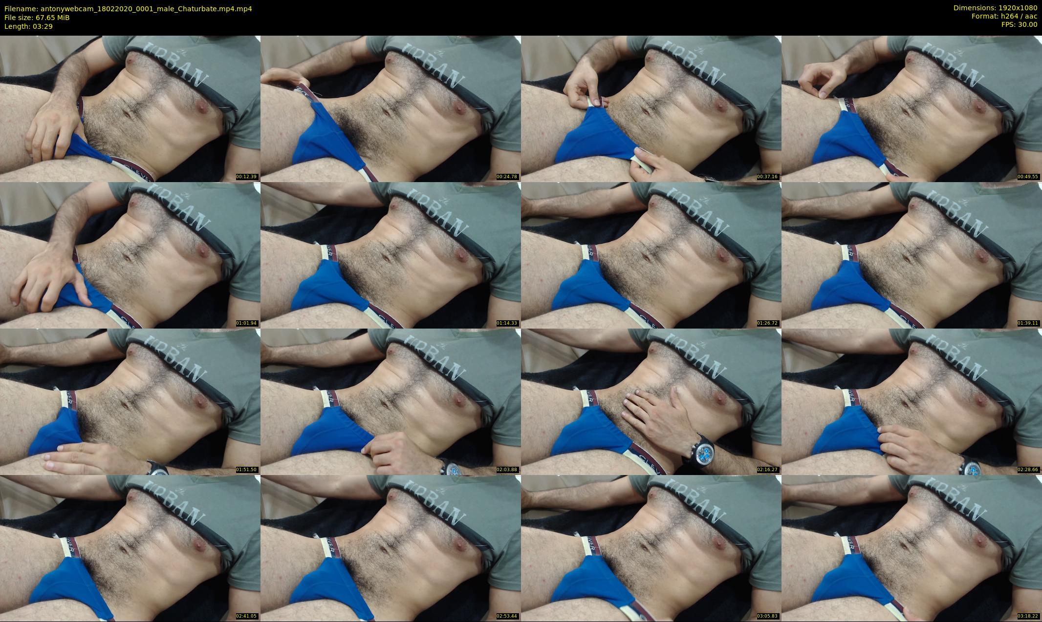 antonywebcam — 4 minute Chaturbate male cam show recording, 1080p, Feb 18, 2020
