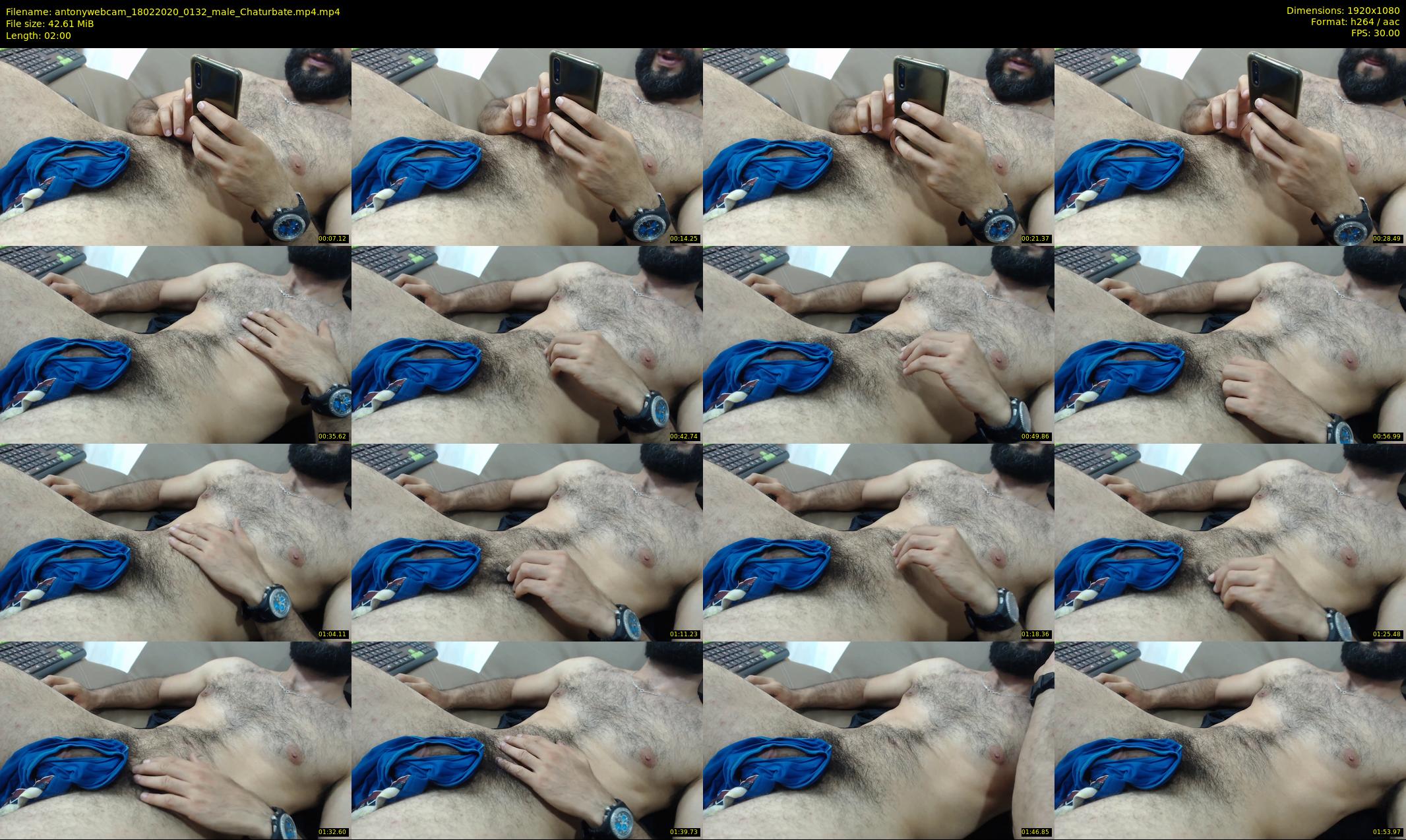 antonywebcam — 2 minute Chaturbate male cam show recording, 1080p, Feb 18, 2020