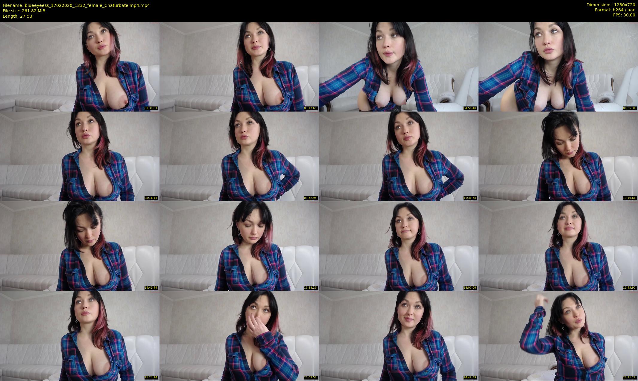 blueeyeess — 28 minute Chaturbate female cam show recording, 720p, Feb 17, 2020