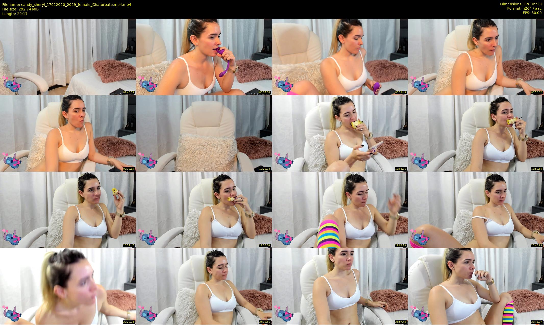 candy_sheryl — 30 minute Chaturbate female cam show recording, 720p, Feb 17, 2020