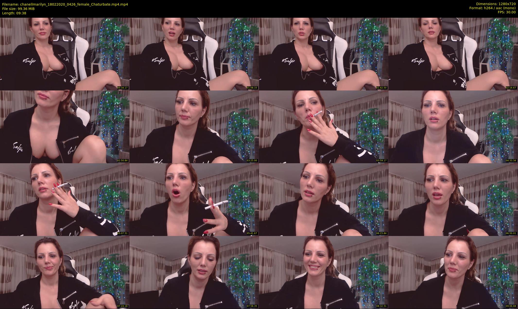 chanellmarilyn — 10 minute Chaturbate female cam show recording, 720p, Feb 18, 2020