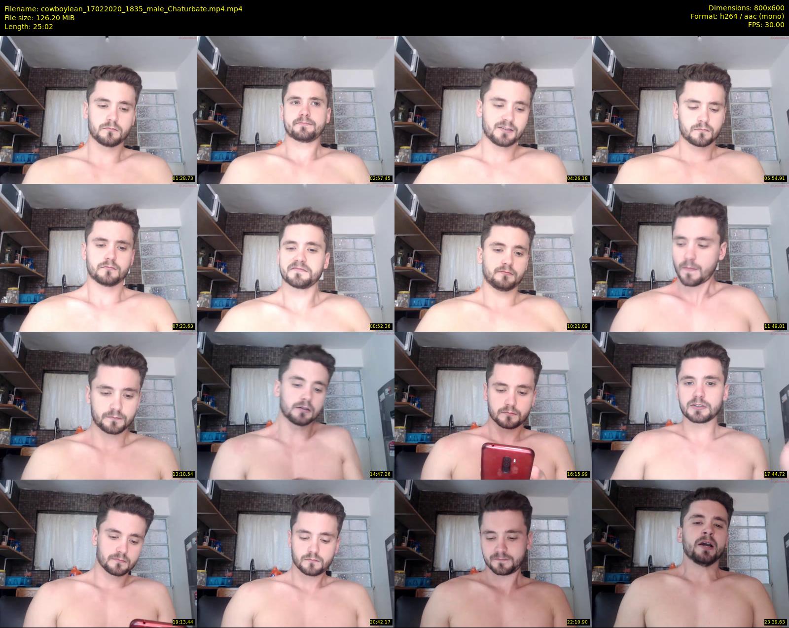 cowboylean — 26 minute Chaturbate male cam show recording, 480p, Feb 17, 2020