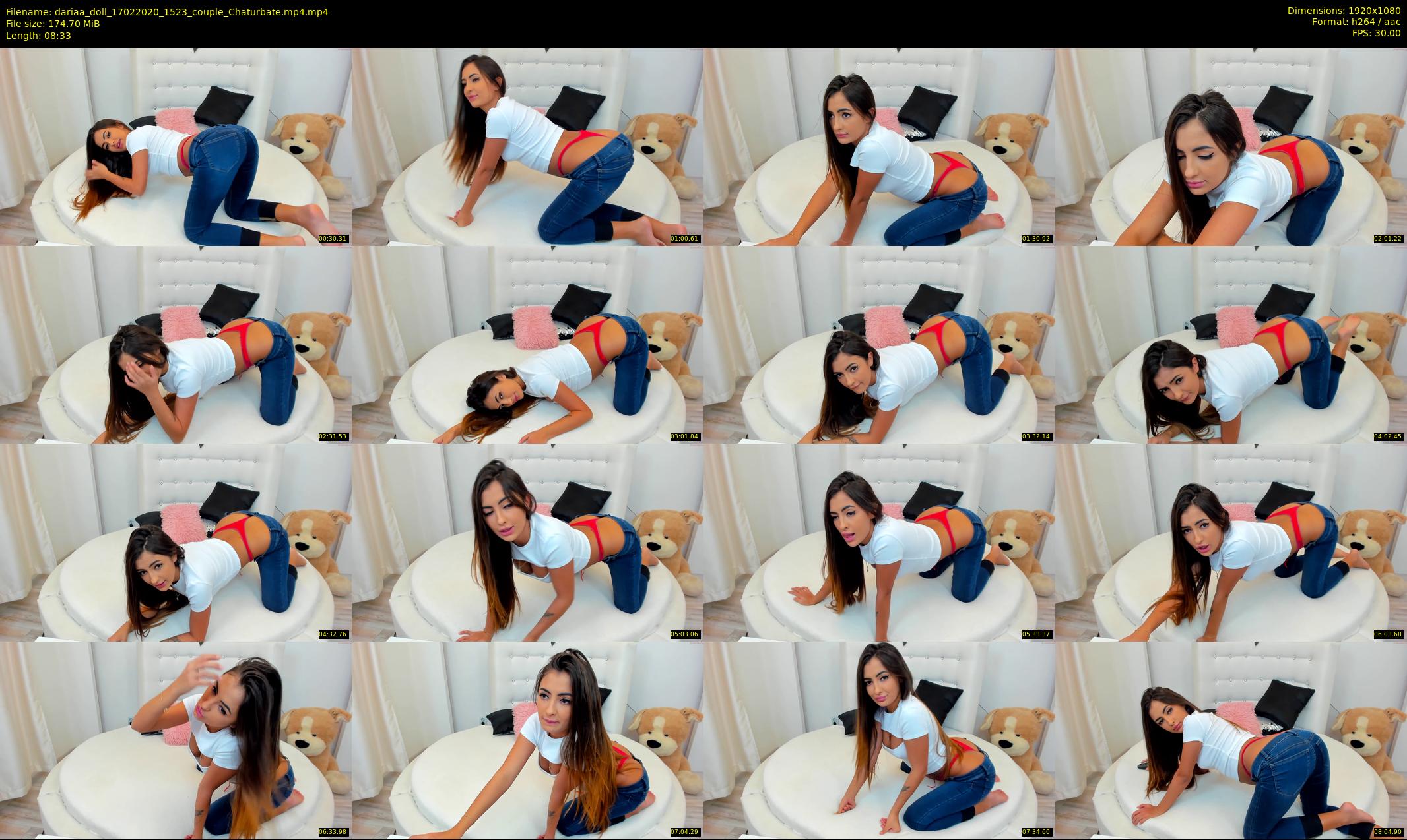 dariaa_doll — 9 minute Chaturbate female cam show recording, 1080p, Feb 17, 2020