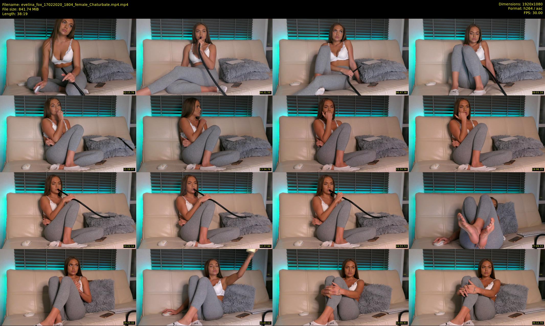 evelina_fox — 39 minute Chaturbate female cam show recording, 1080p, Feb 17, 2020