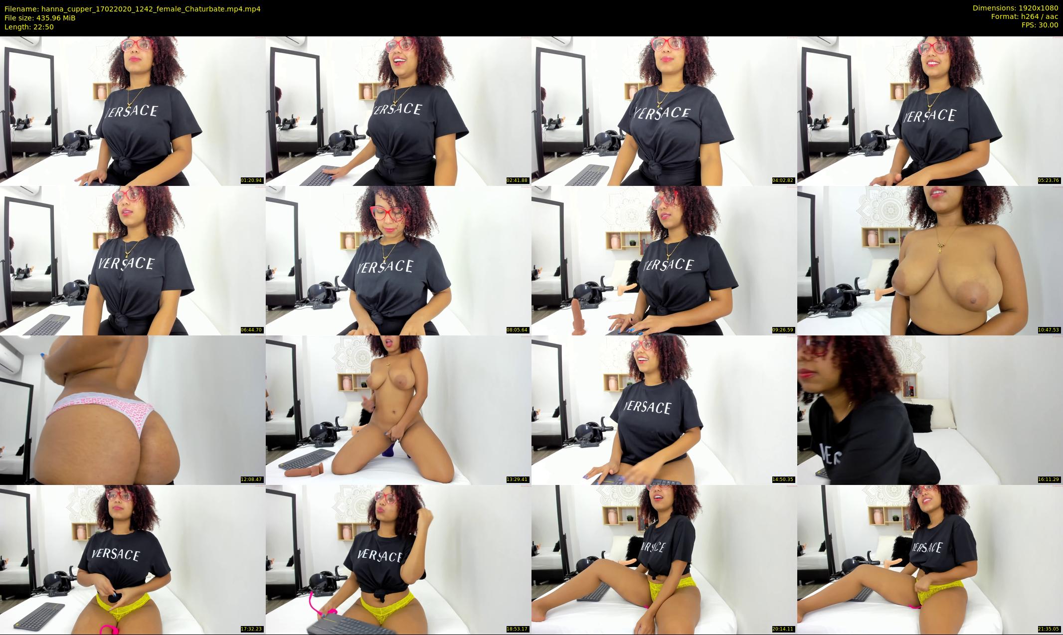 hanna_cupper — 23 minute Chaturbate female cam show recording, 1080p, Feb 17, 2020