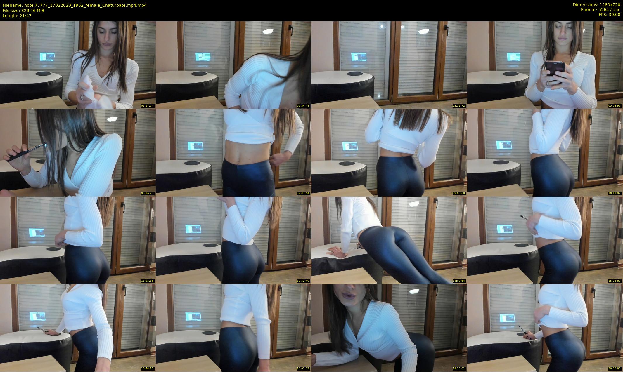 hotel77777 — 22 minute Chaturbate female cam show recording, 720p, Feb 17, 2020